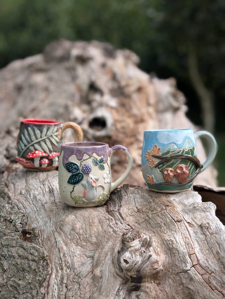 Sculpted Animal Mug Collection
