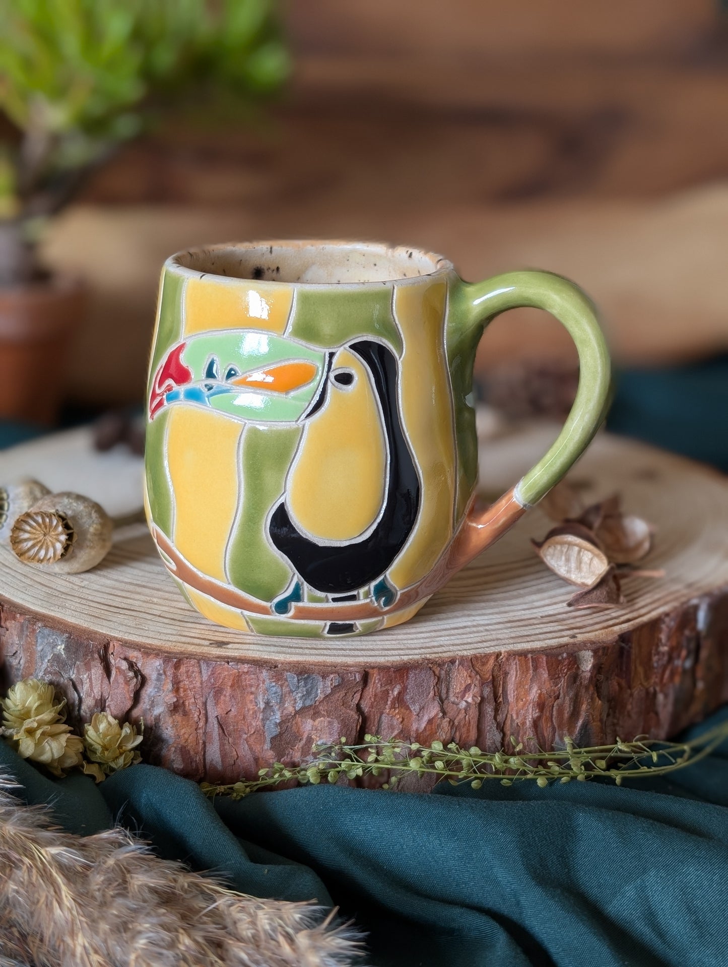 Rainbow-billed Toucan Mug 2