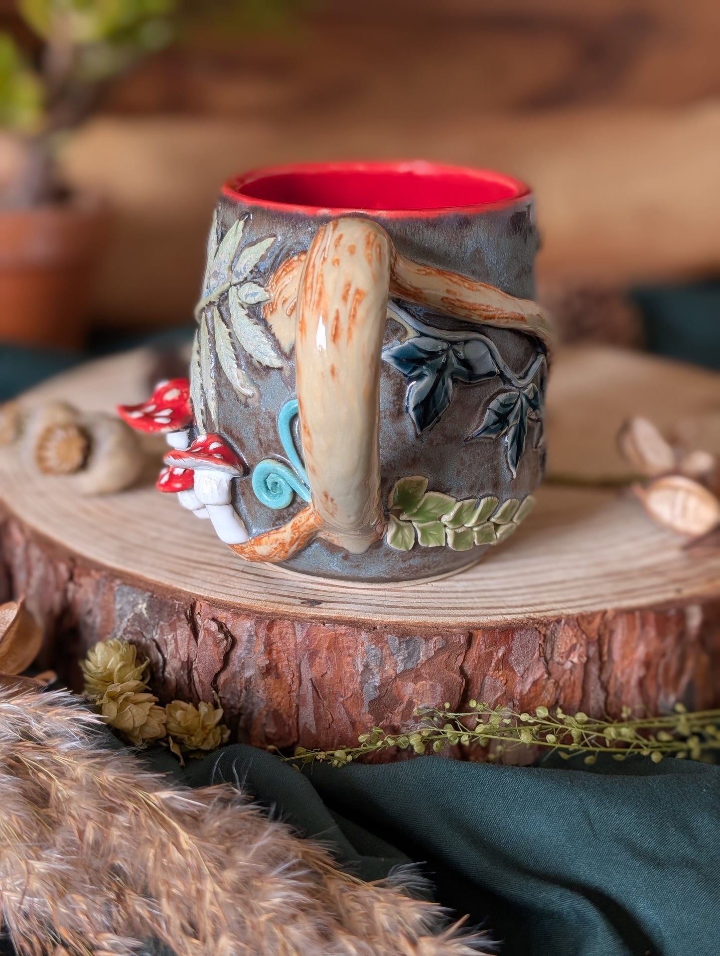 Amanita in the Forest Mug