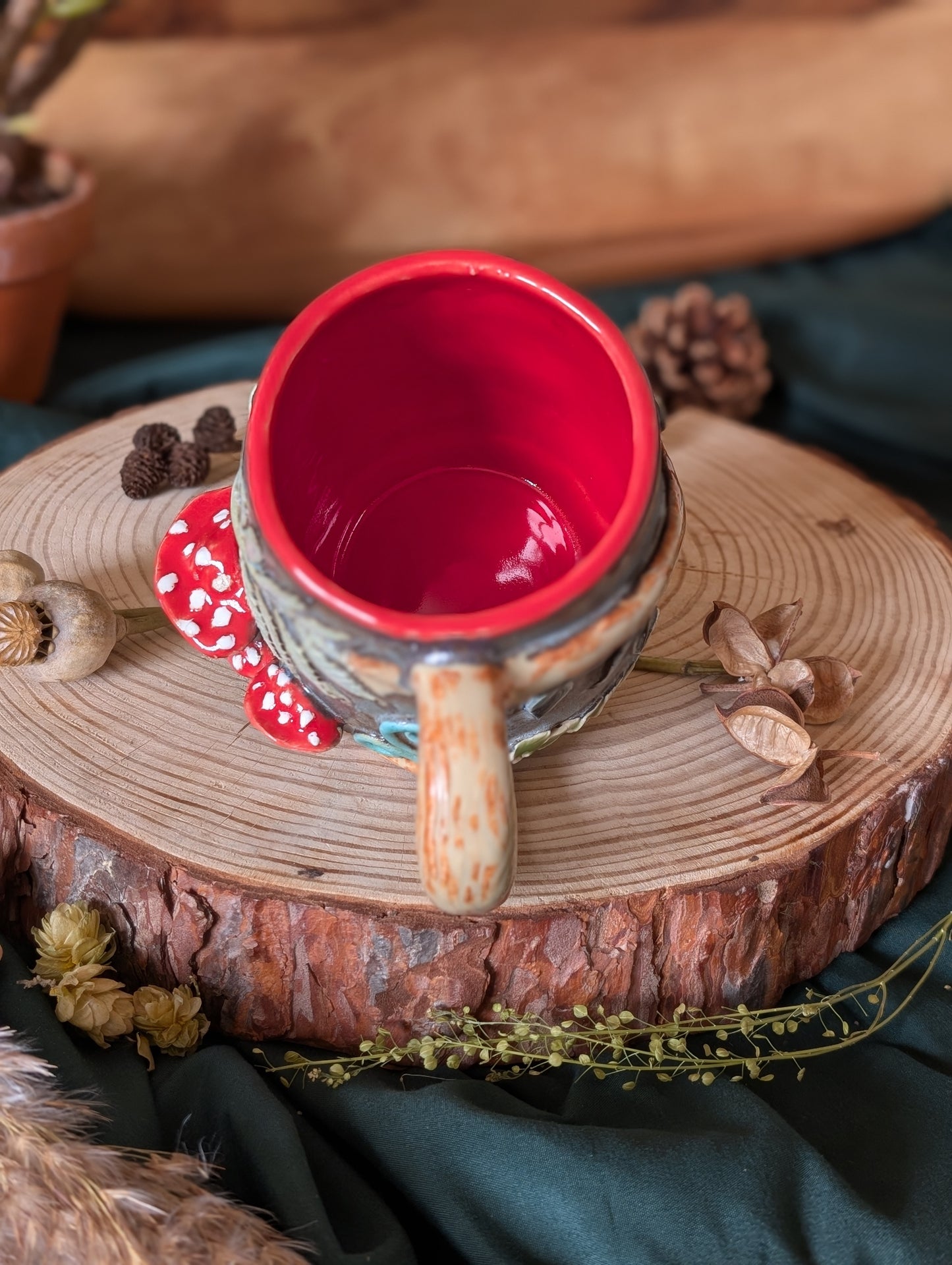 Amanita in the Forest Mug