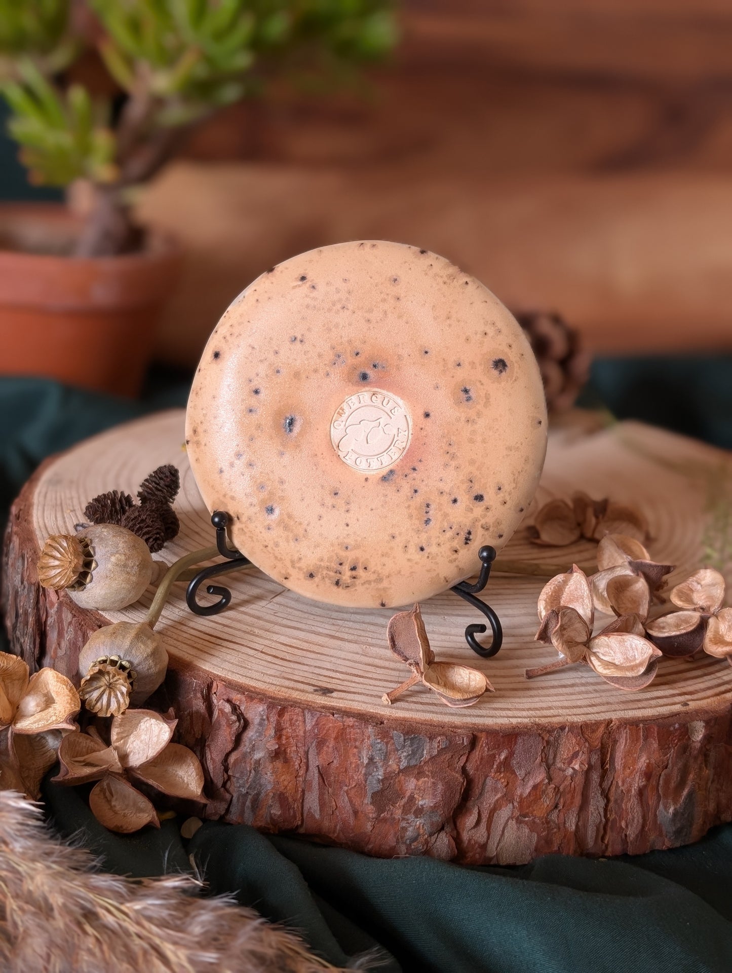 Mouse and Snowdrop Trinket Dish Small