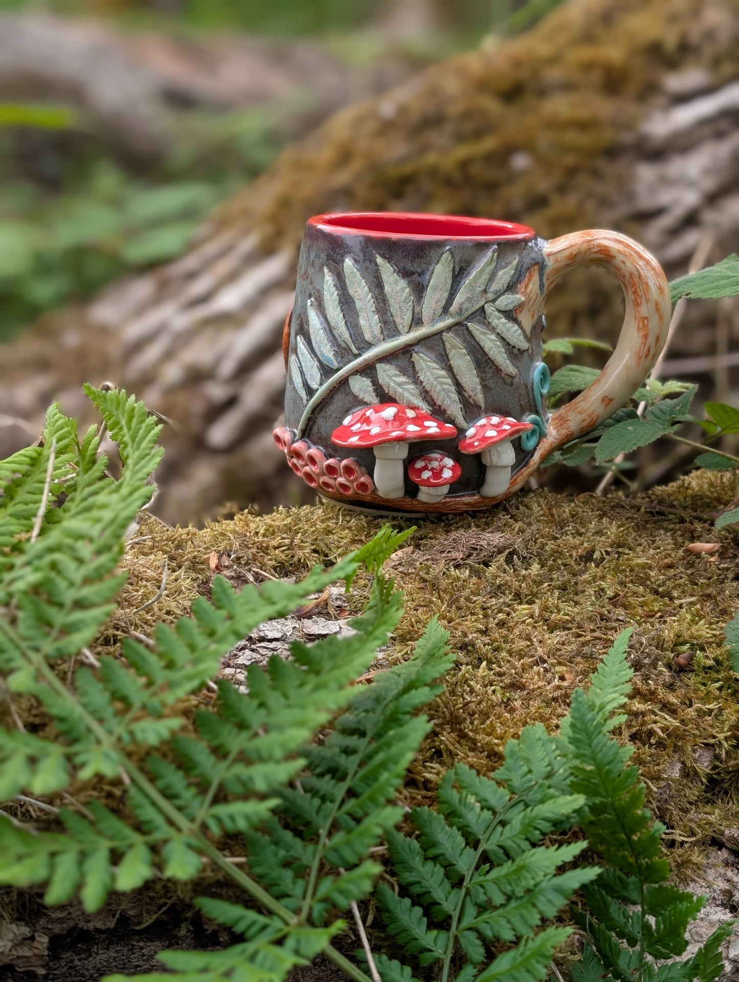 Amanita in the Forest Mug