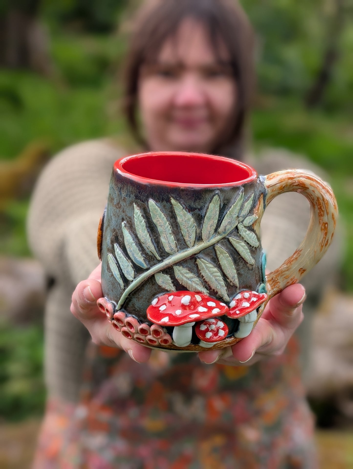 Amanita in the Forest Mug
