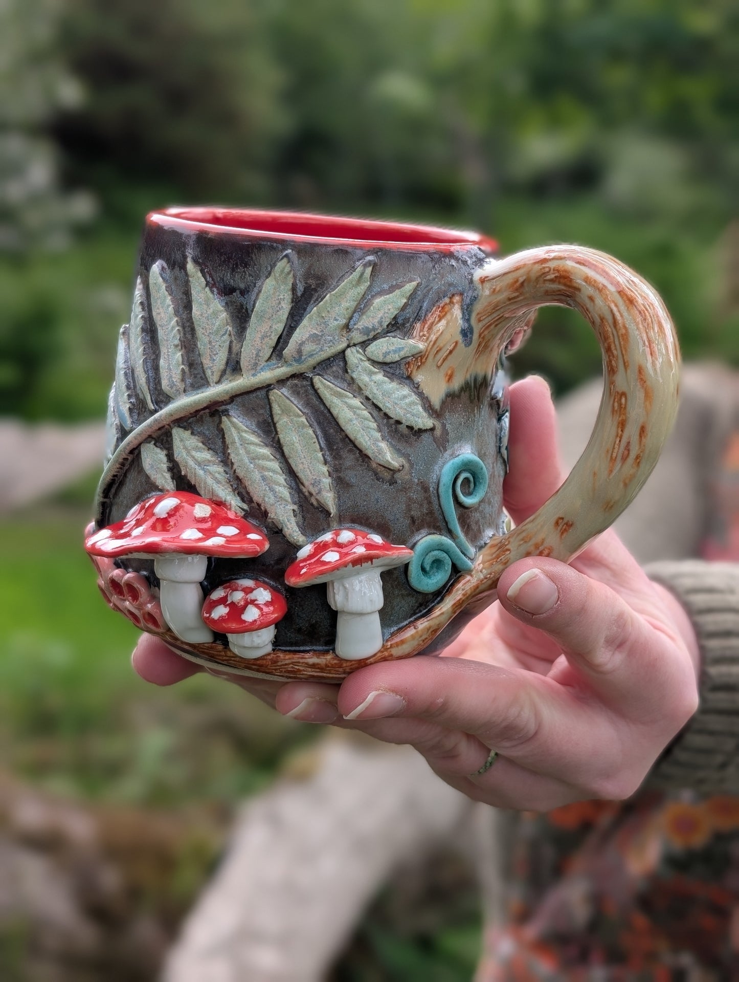 Amanita in the Forest Mug