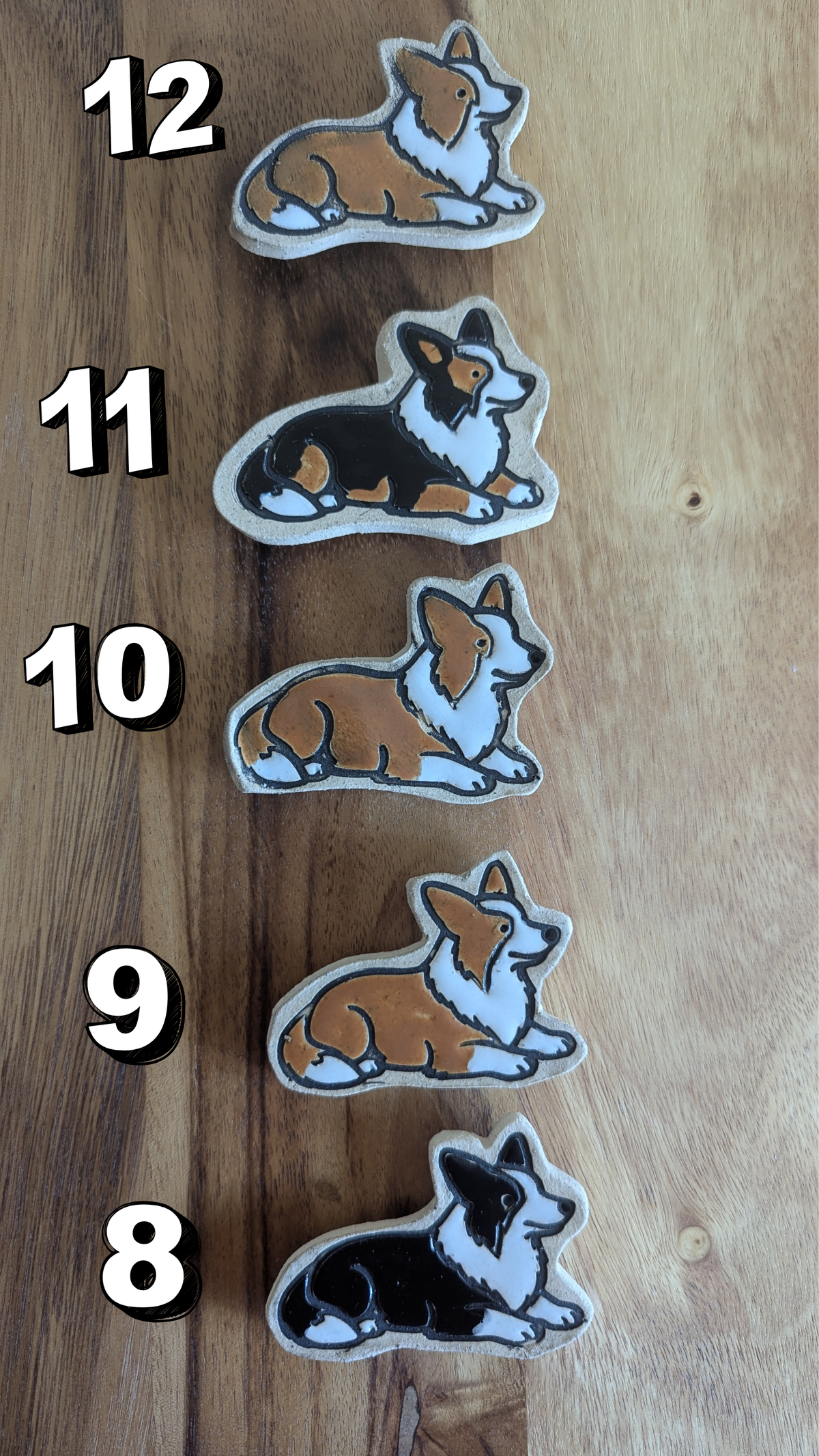 Corgi Fridge Magnet Style 2