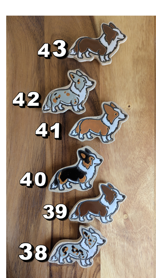Corgi Fridge Magnet Style 7
