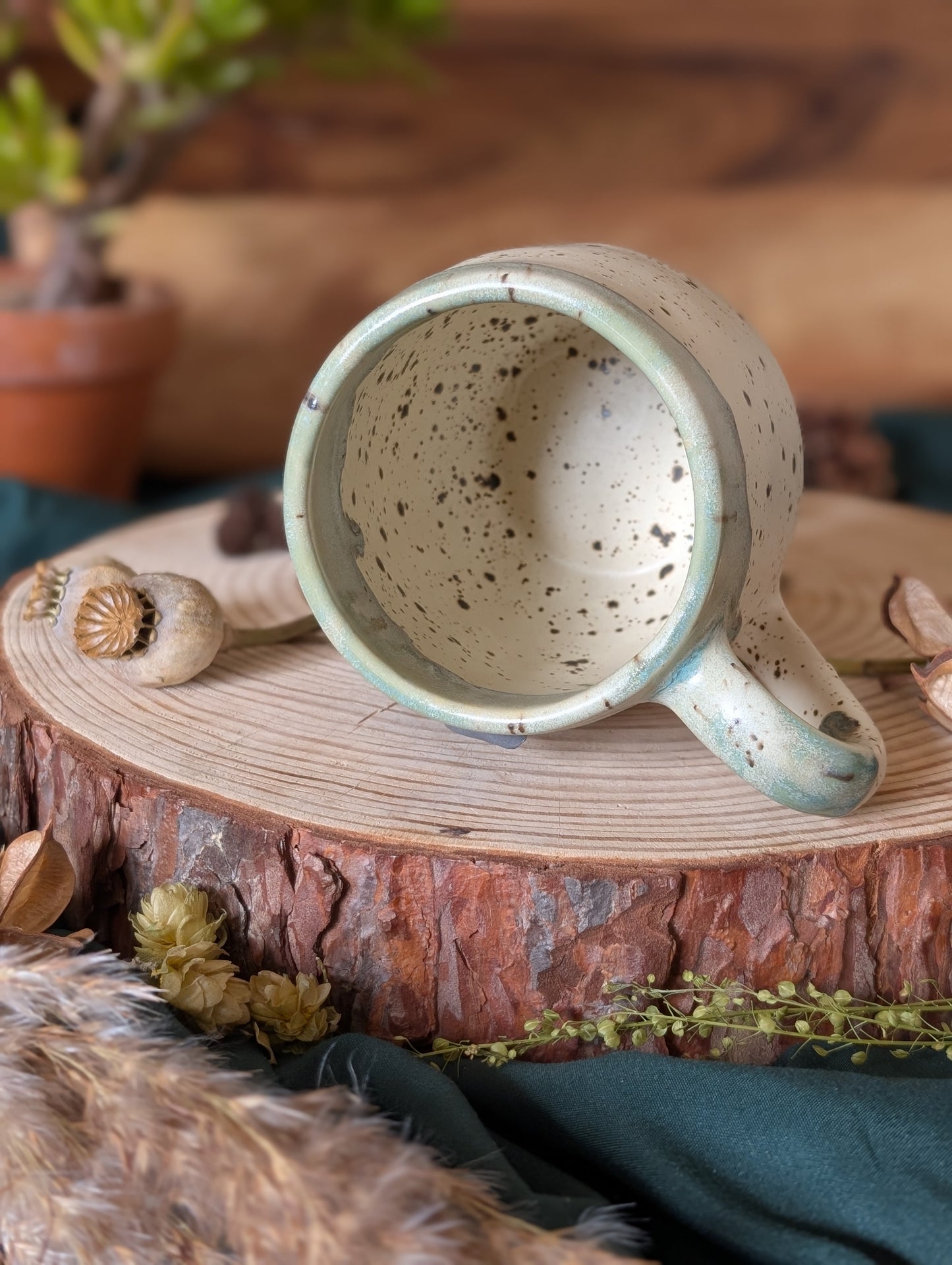 Donkey Mug with Drippy Glaze 3