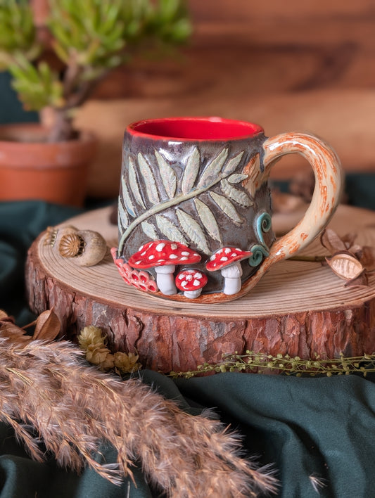 Amanita in the Forest Mug