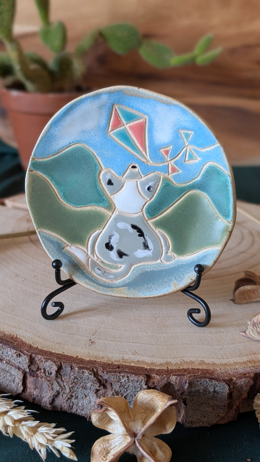 Corgi and Kite Trinket Dish Small