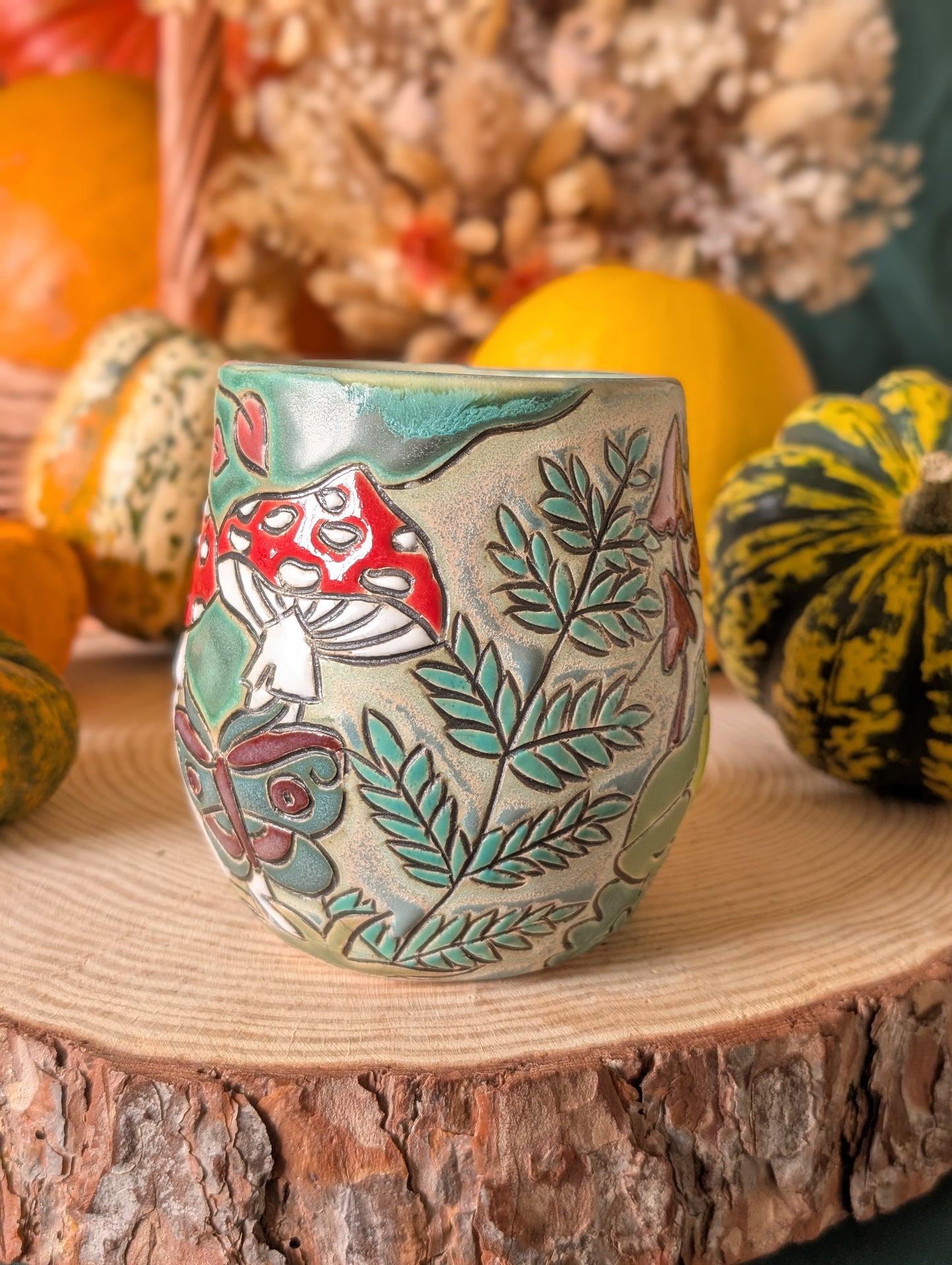 Handmade Forest Mug NO2