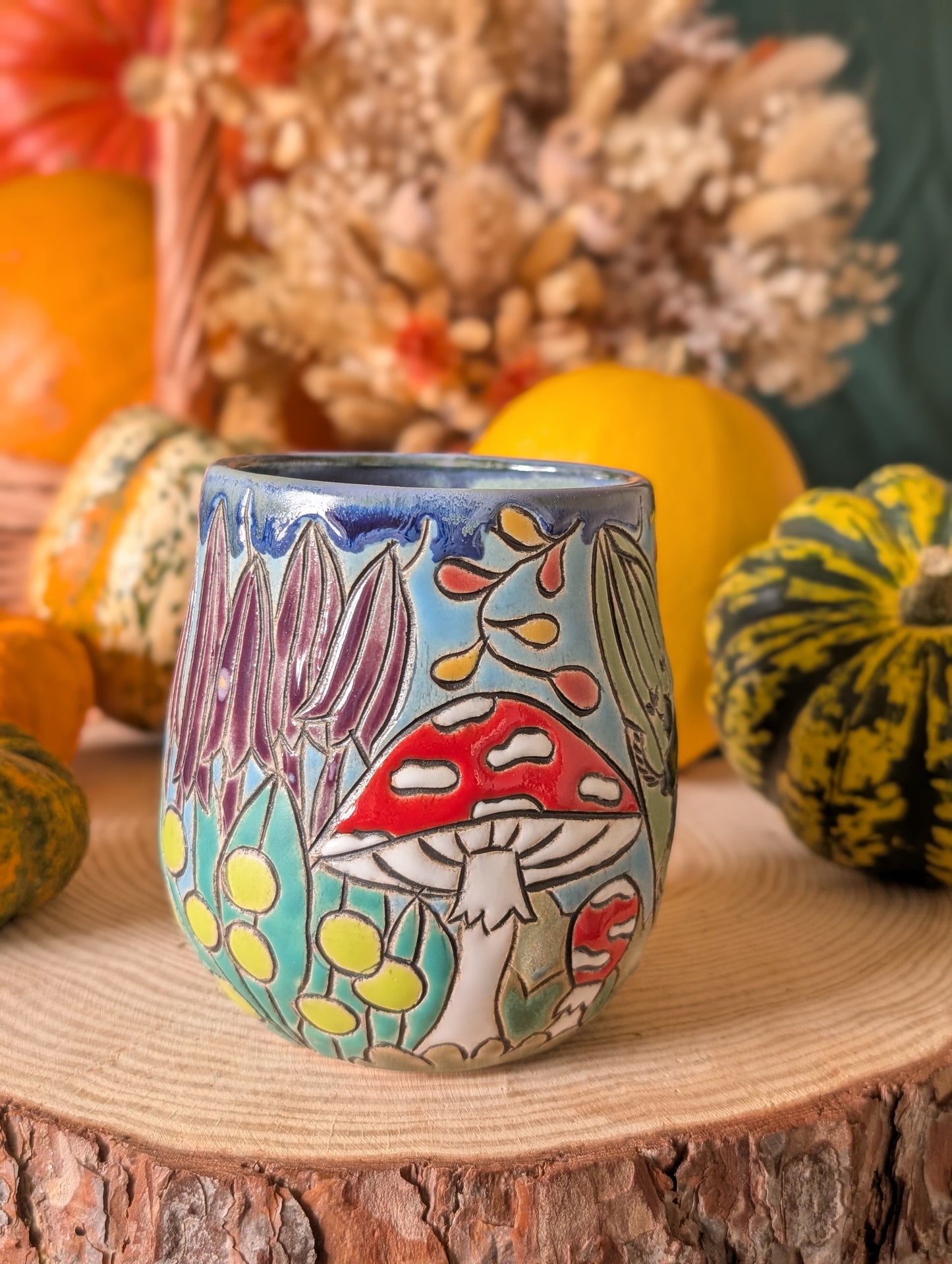 Handmade Forest Mug NO3