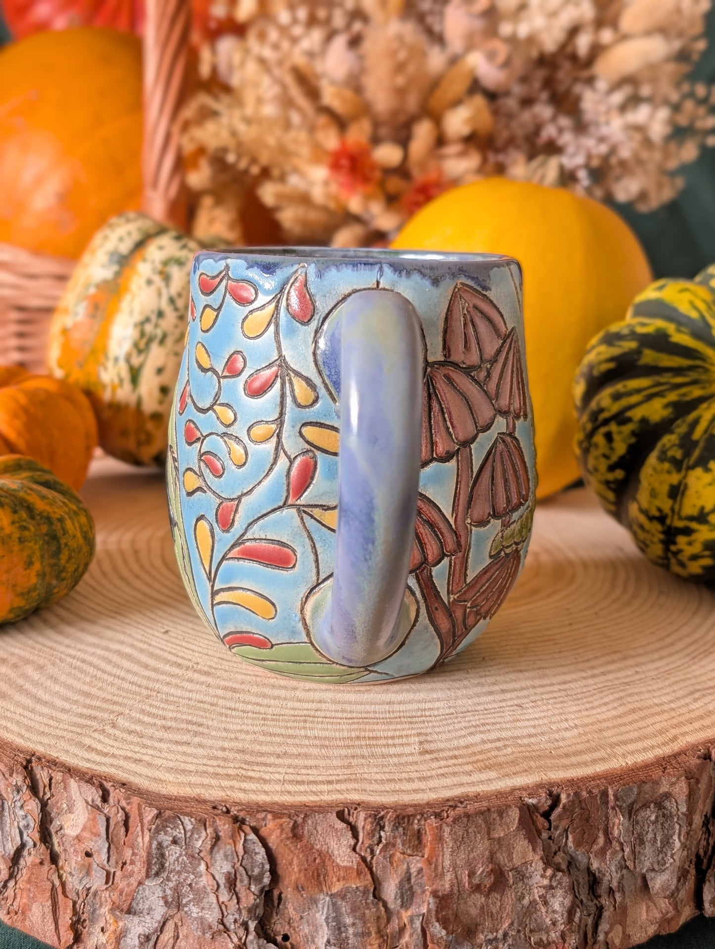 Handmade Forest Mug NO3