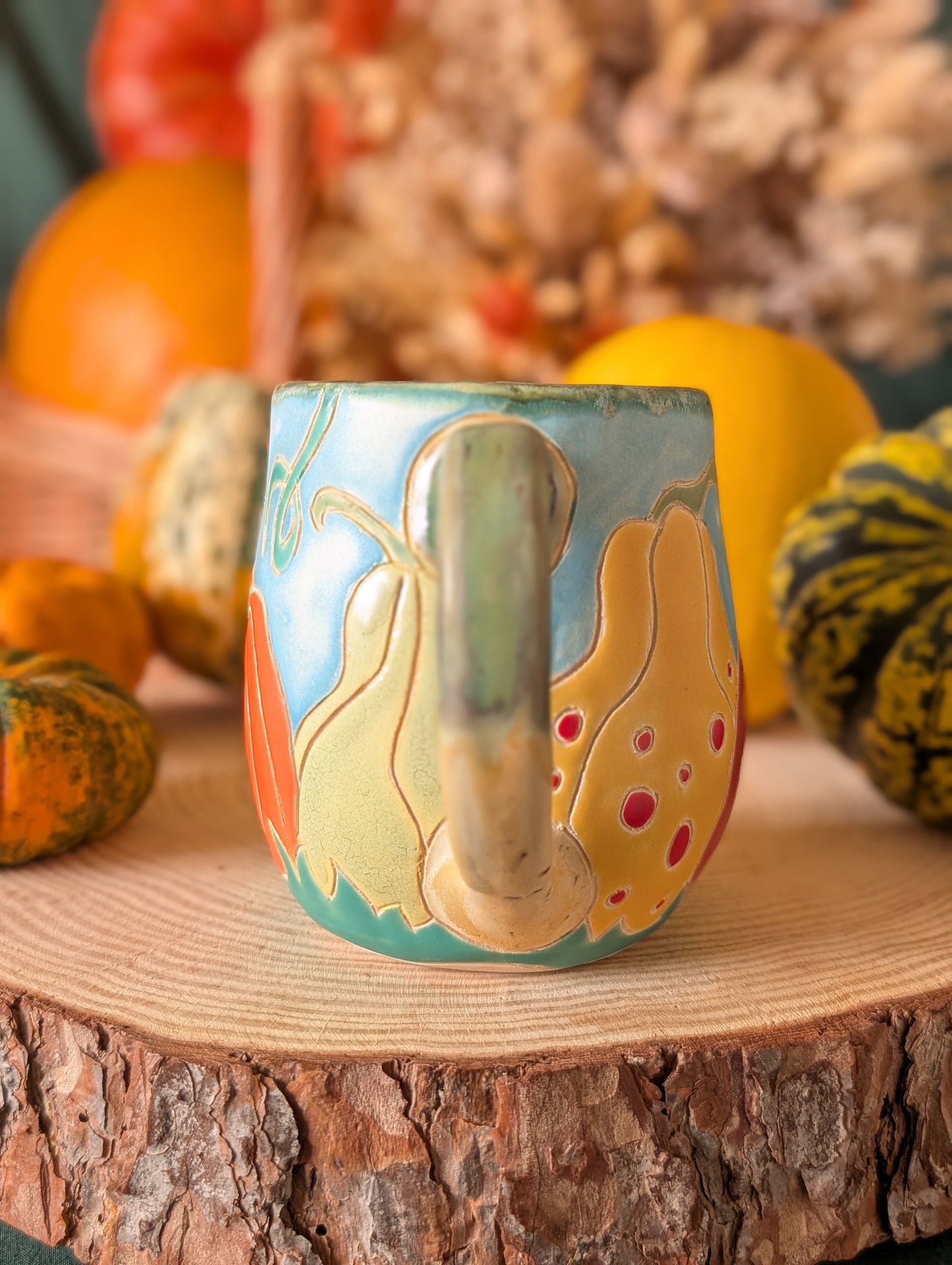 Handmade Pumpkin Mug No2