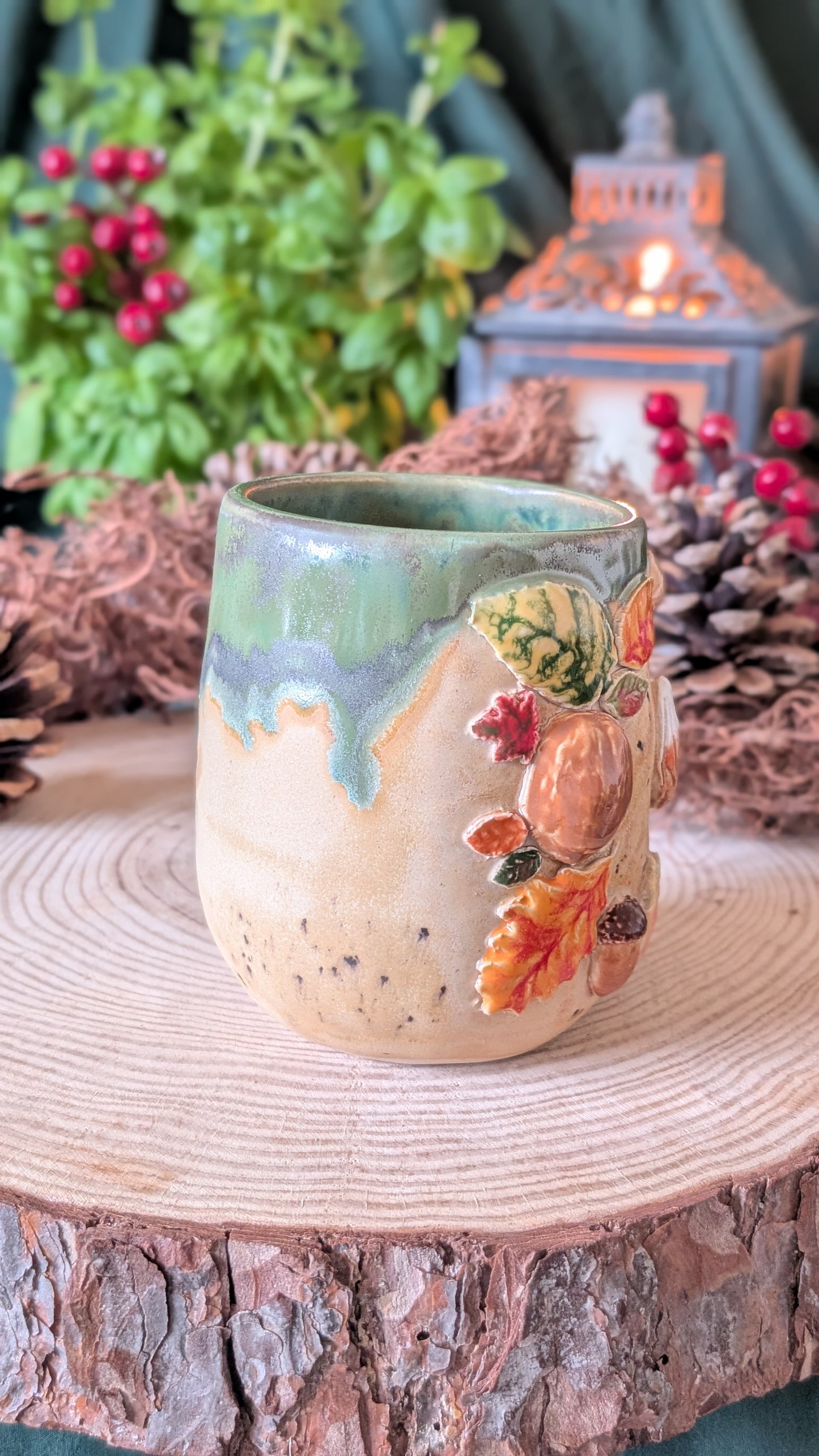 Unique Handmade Squirrel Mug