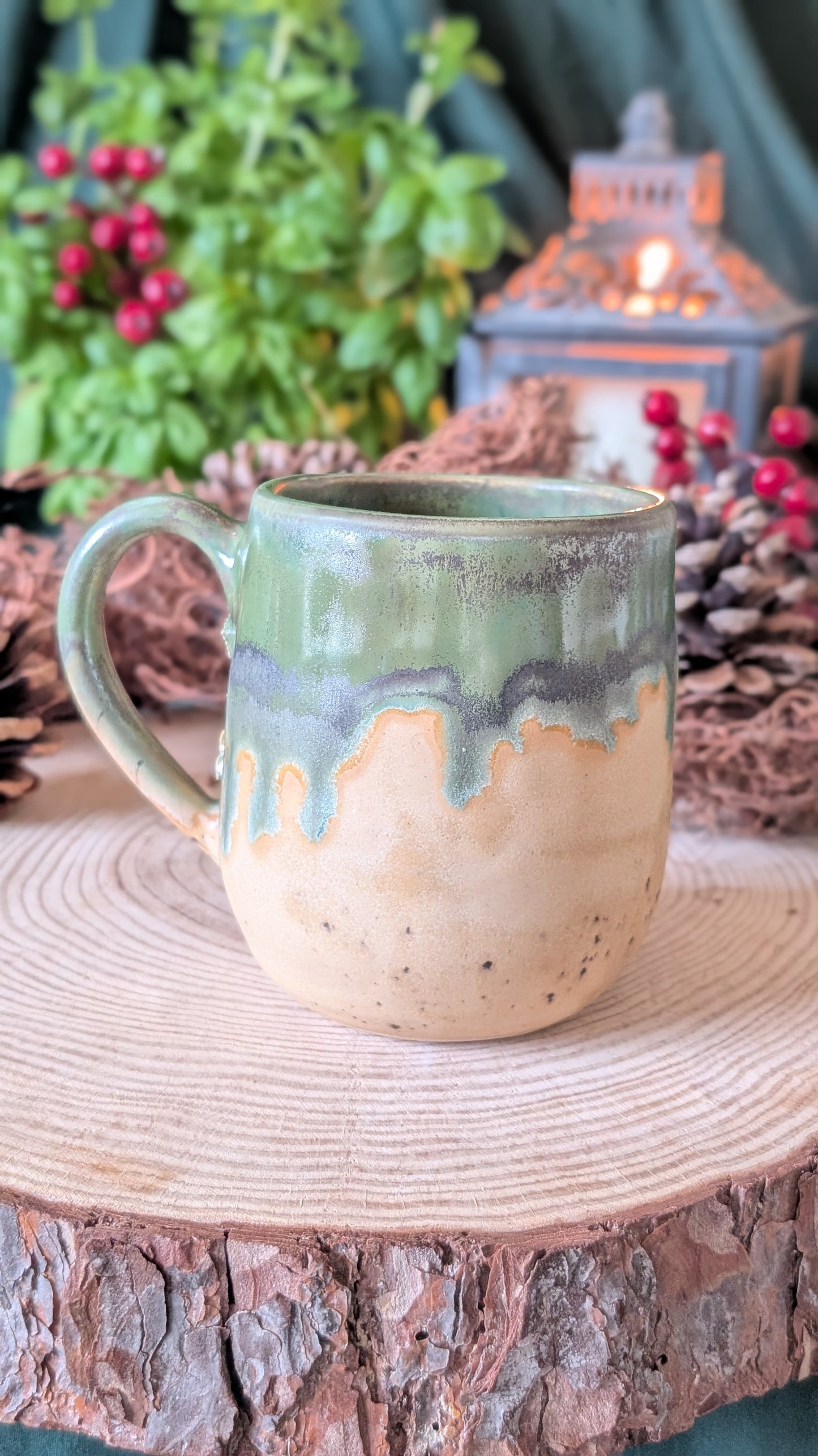 Unique Handmade Squirrel Mug