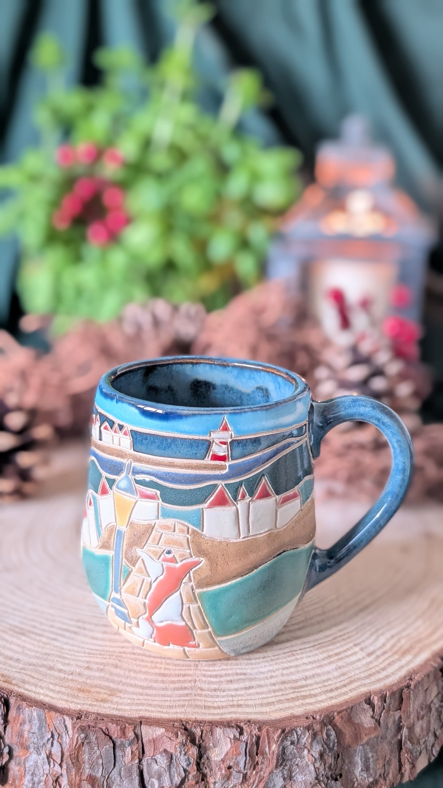 Handmade Whitby & Yorkshire Coast Inspired Mug 1