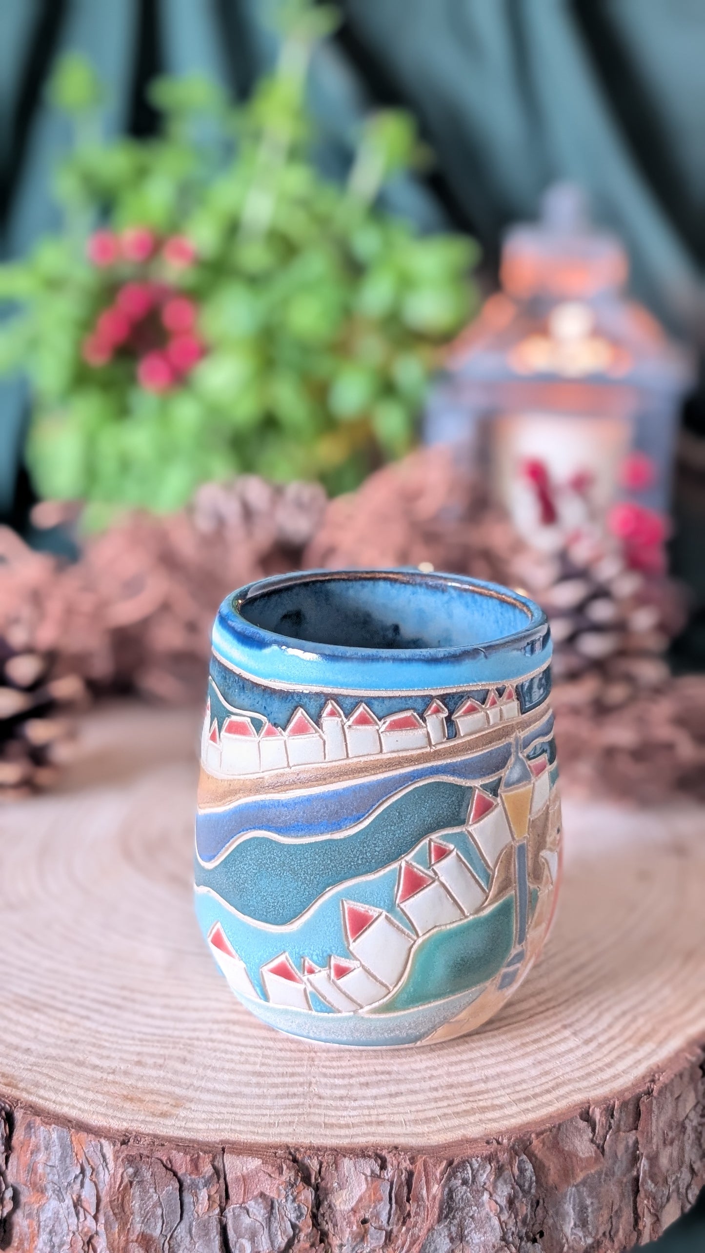 Handmade Whitby & Yorkshire Coast Inspired Mug 1