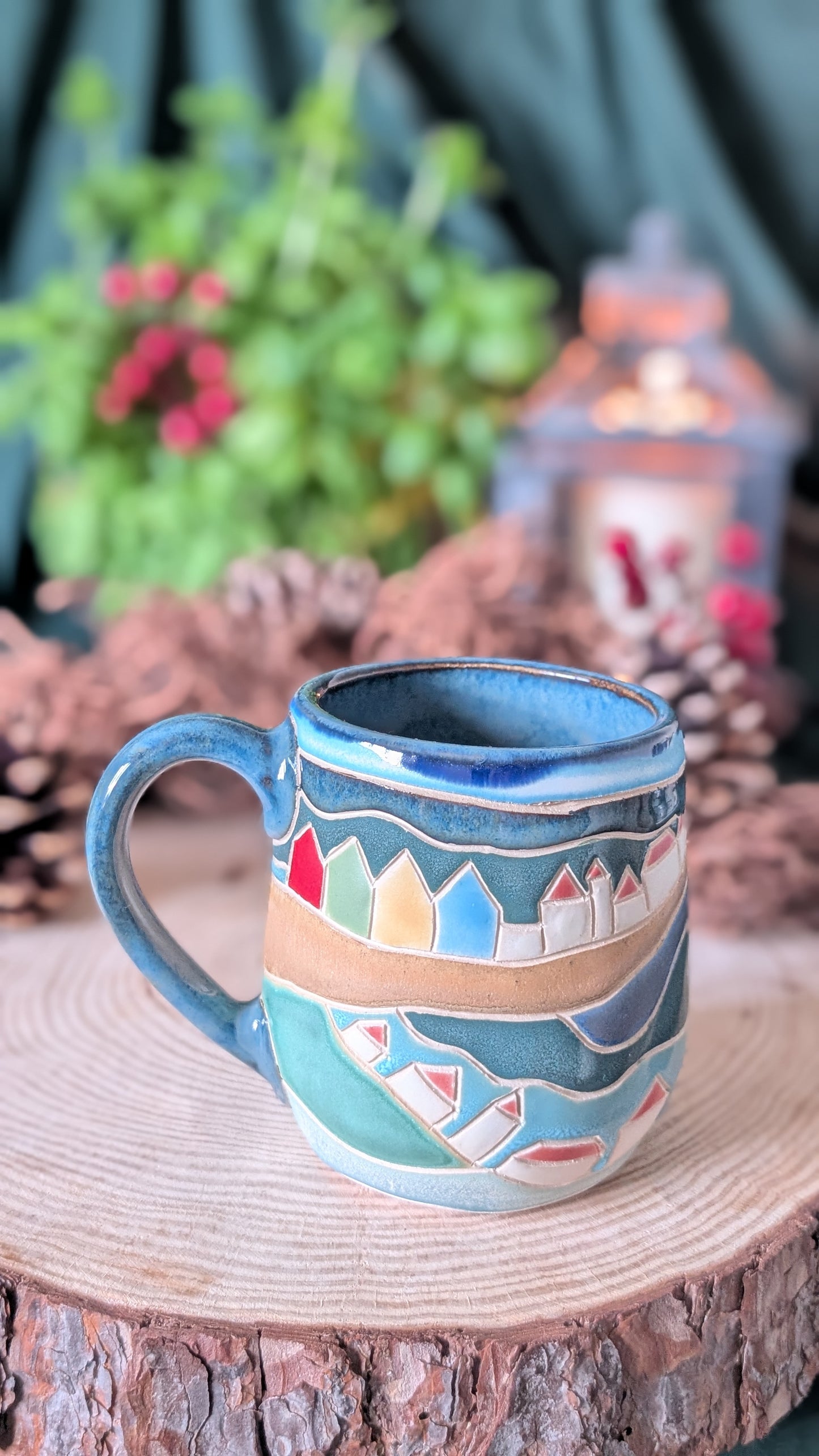 Handmade Whitby & Yorkshire Coast Inspired Mug 1