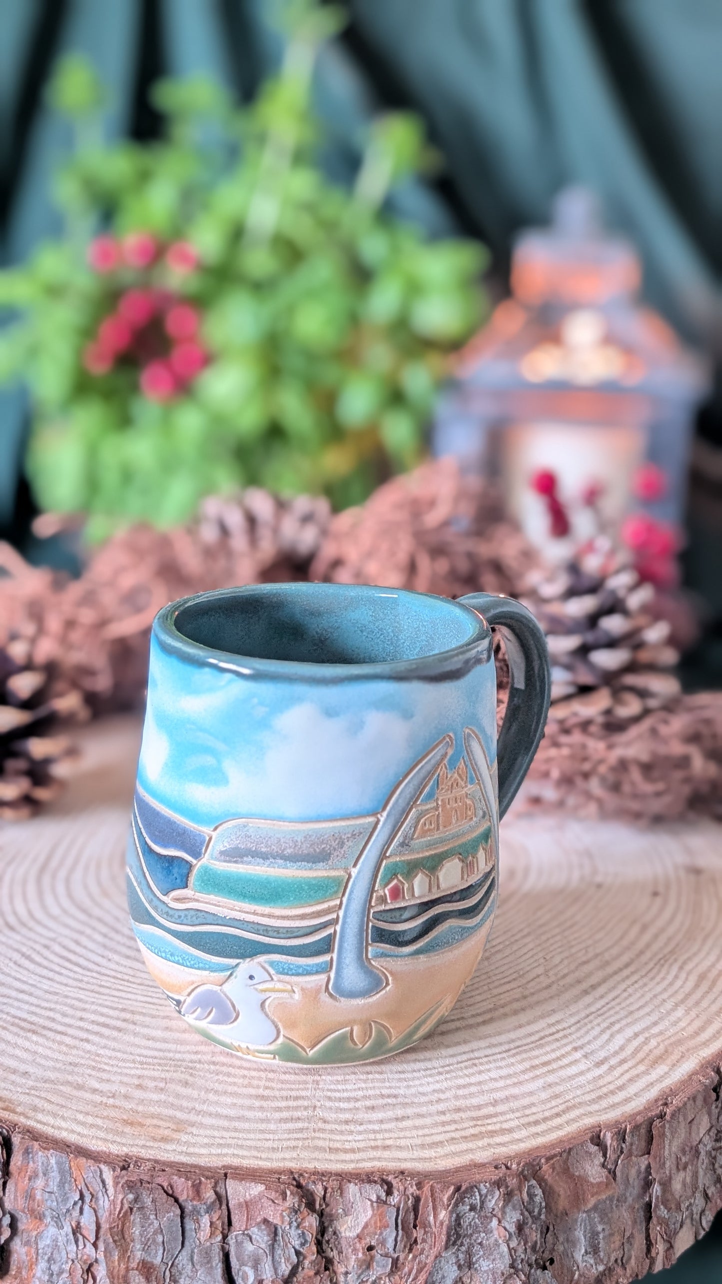 Handmade Whitby & Yorkshire Coast Inspired Mug 2