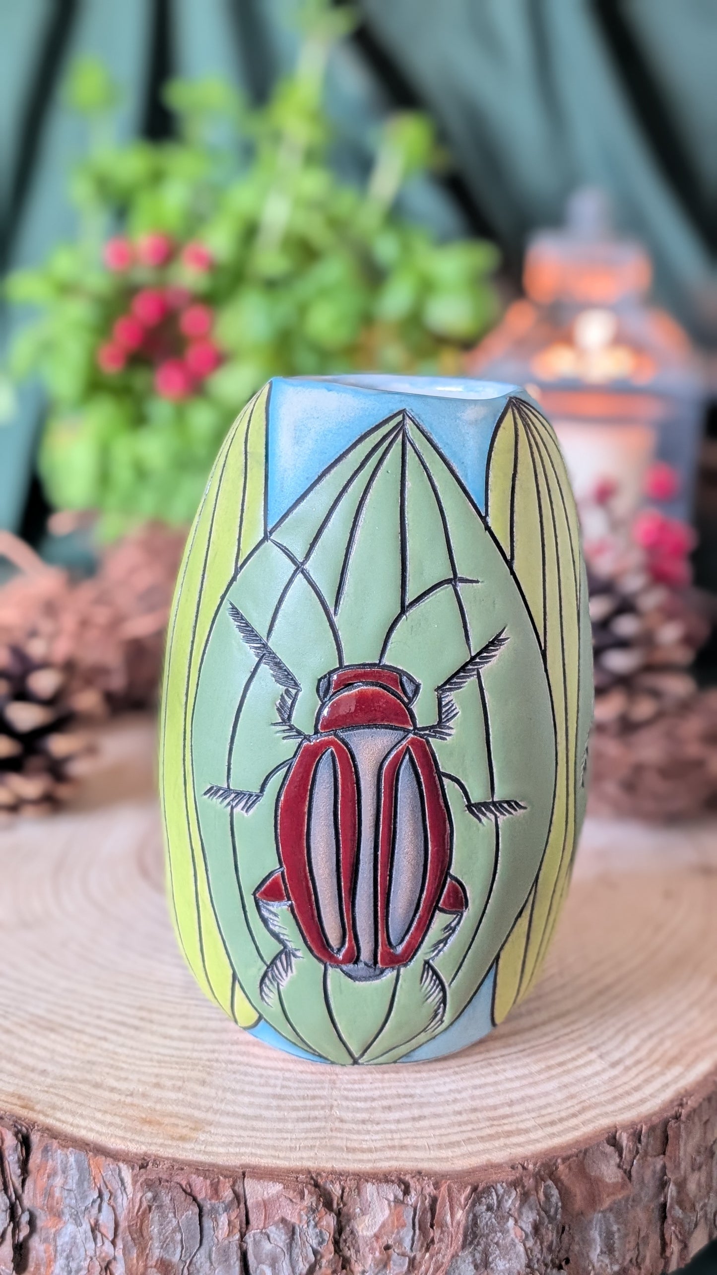 Handmade Stoneware Vase 3