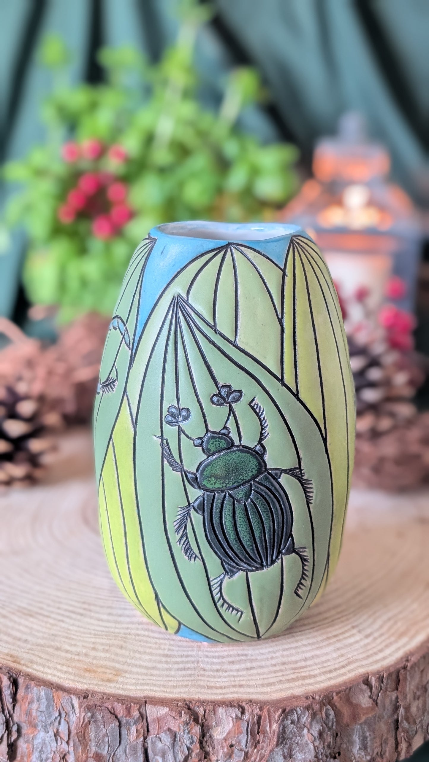 Handmade Stoneware Vase 3