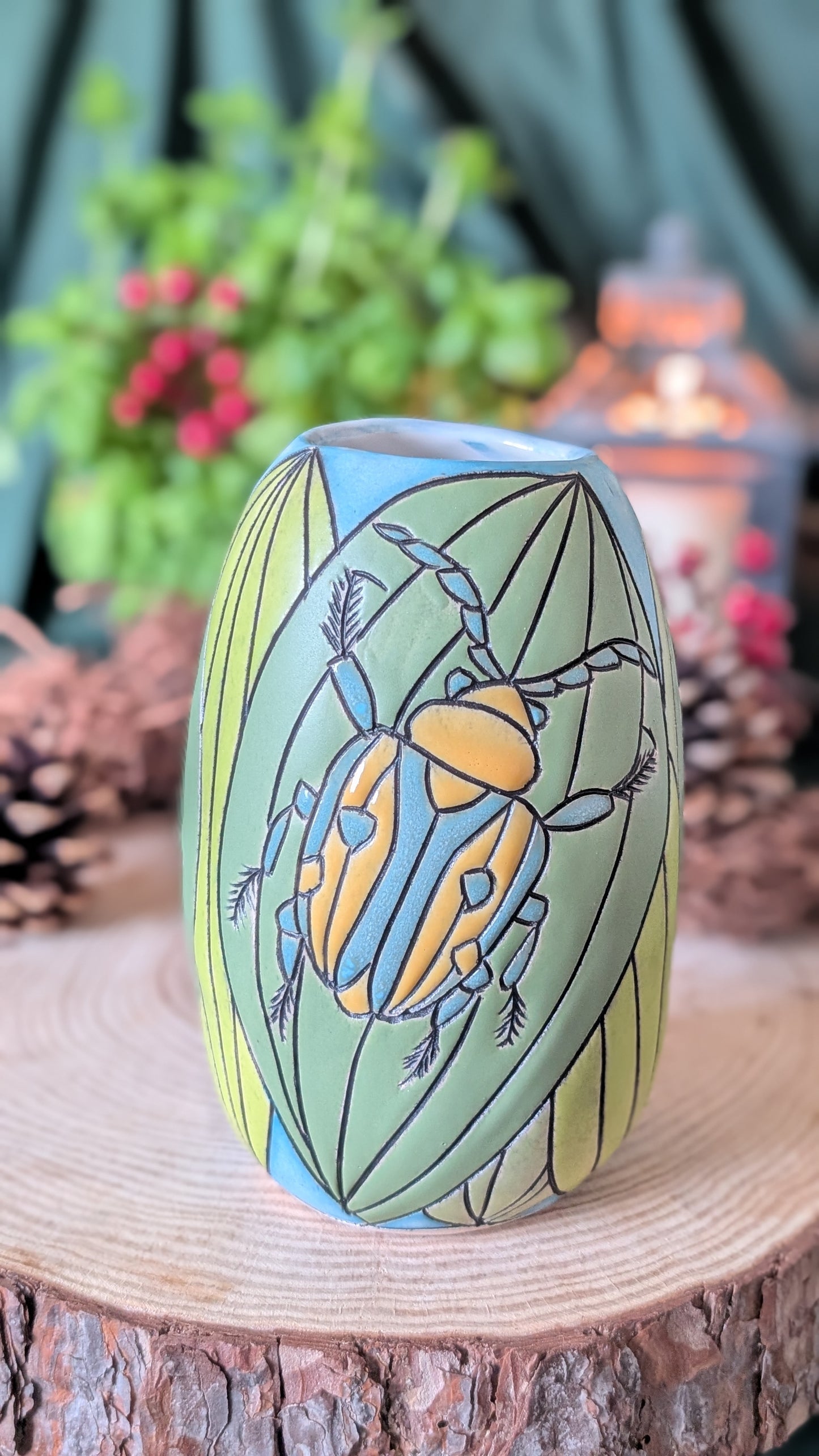 Handmade Stoneware Vase 3