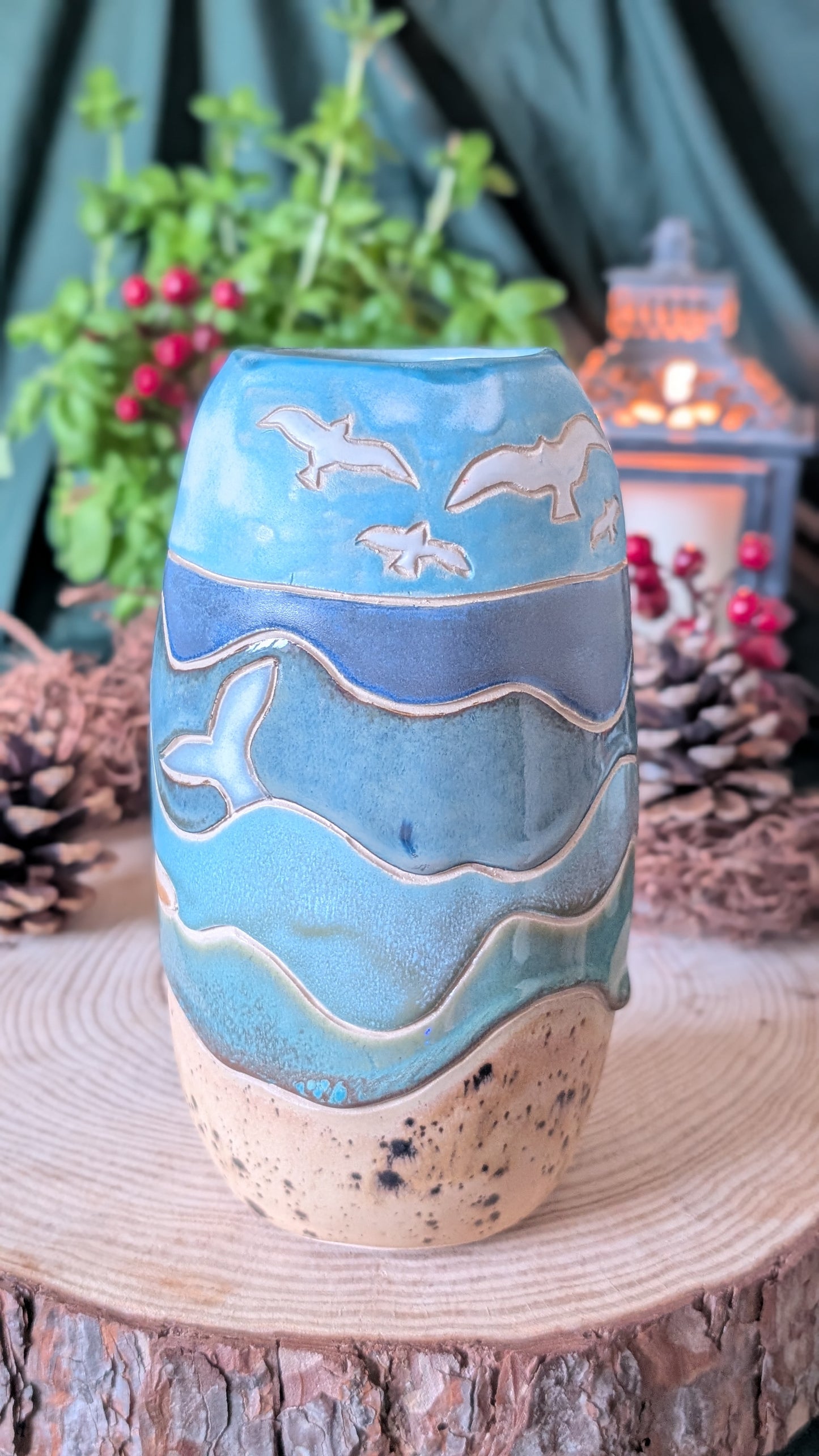 Handmade Stoneware Vase 4