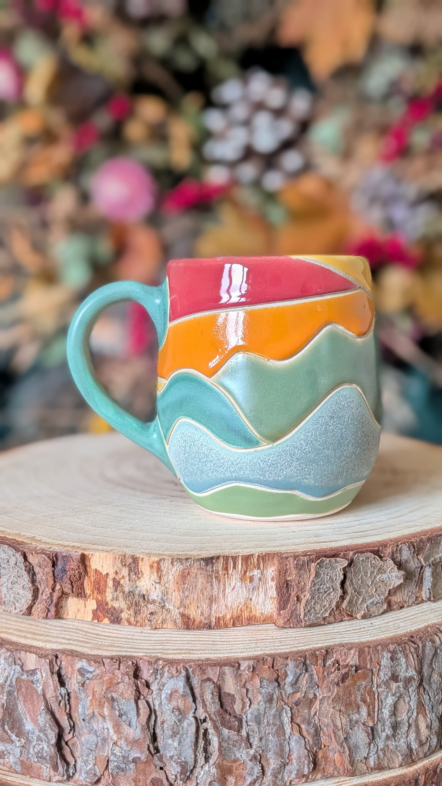 Handmade Border Collie Mug 1