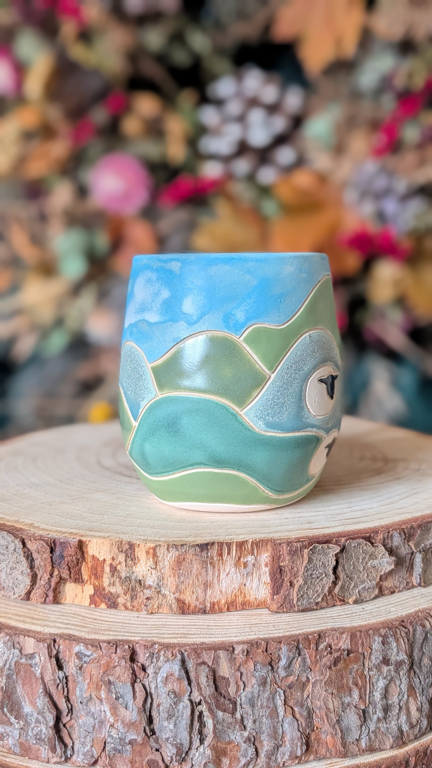 Handmade Border Collie Mug 2