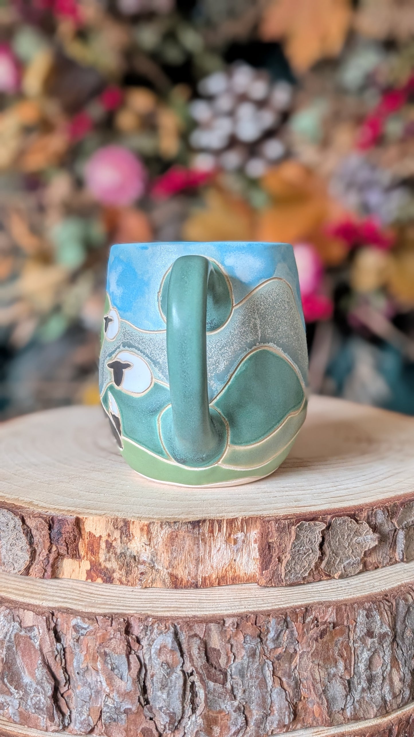 Handmade Border Collie Mug 2