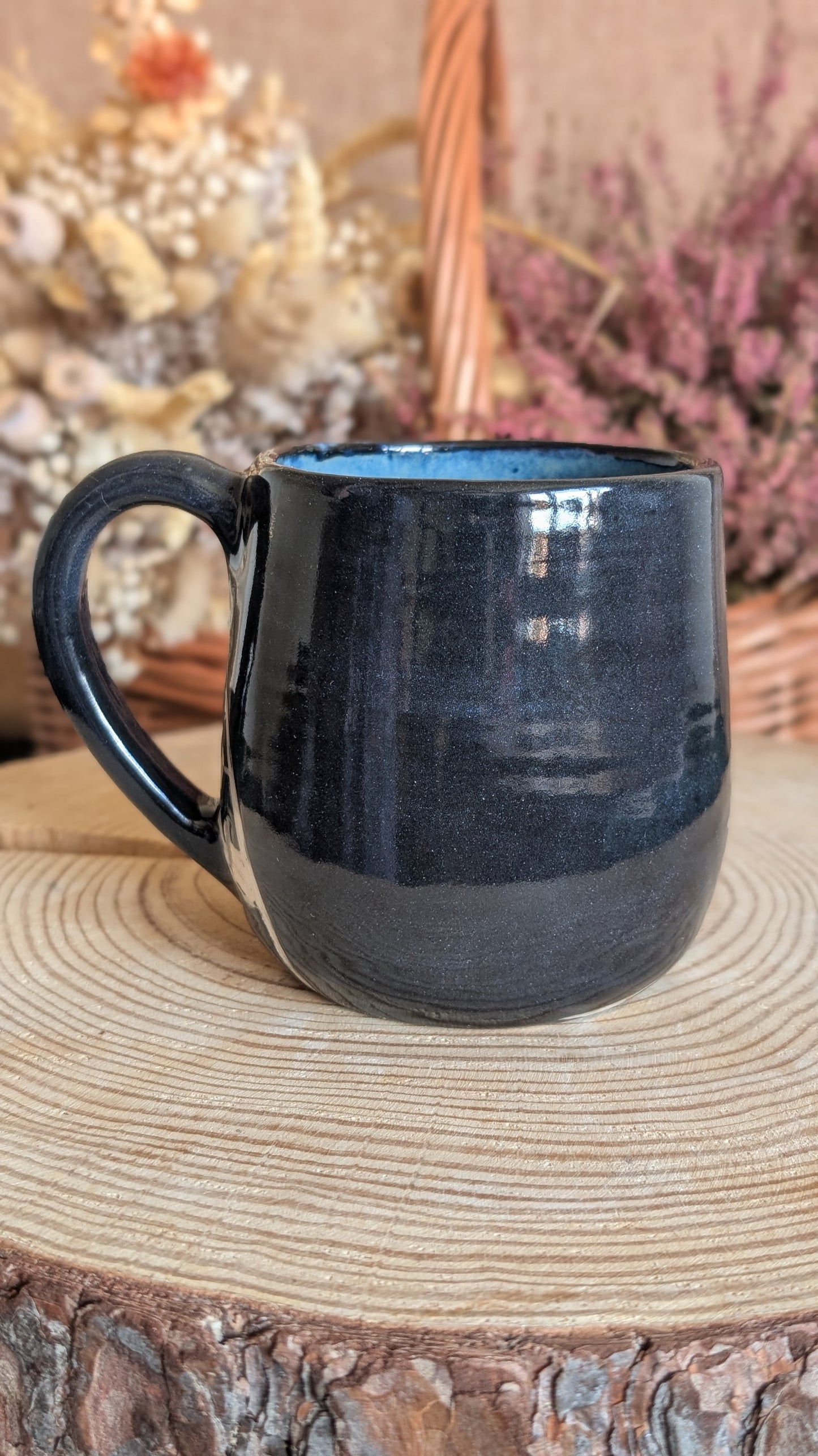 Whimsical Creature Sgraffito Mug No3