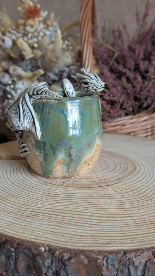 Handmade Dragon Mug