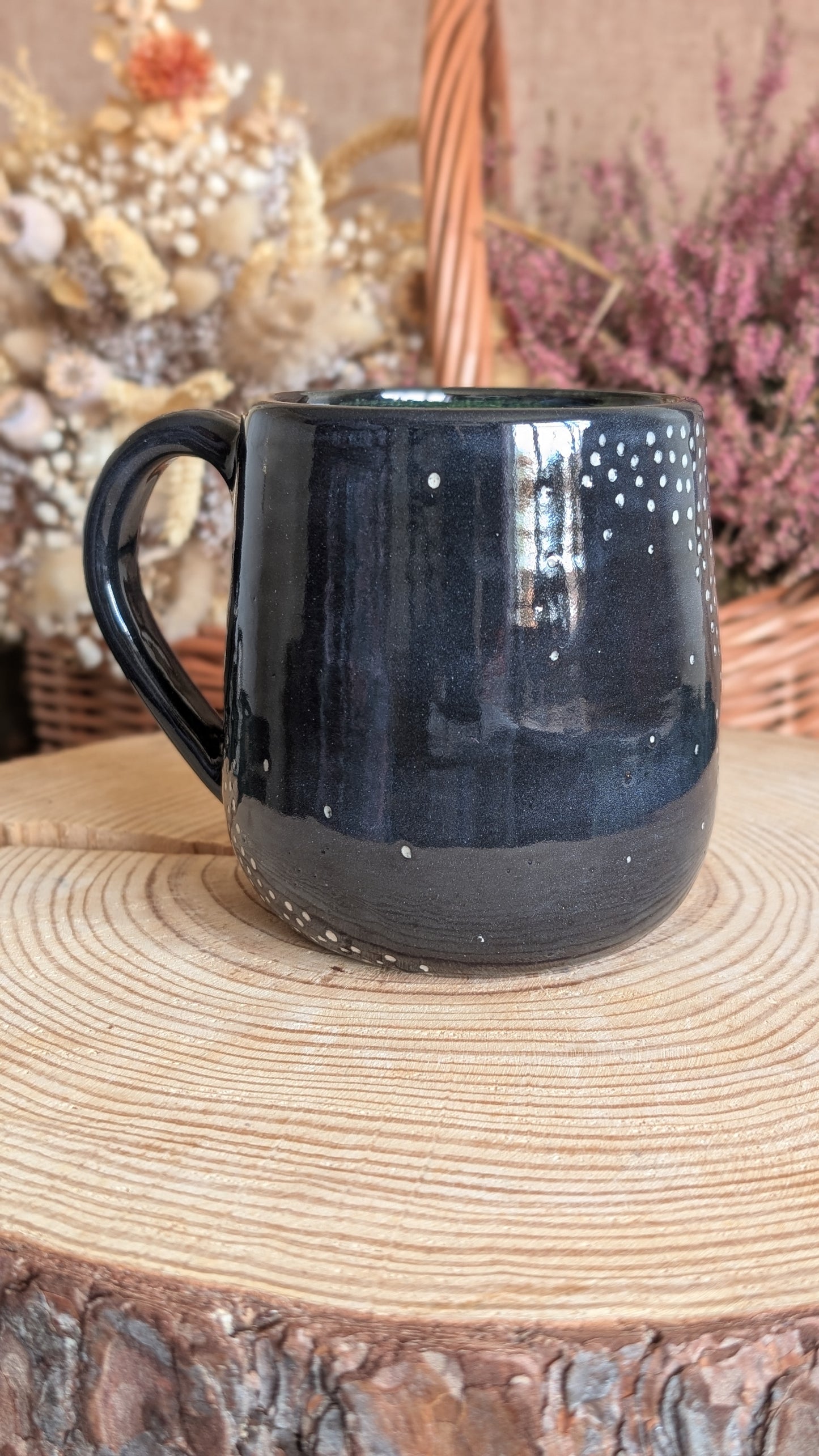 Whimsical Creature Sgraffito Mug No5