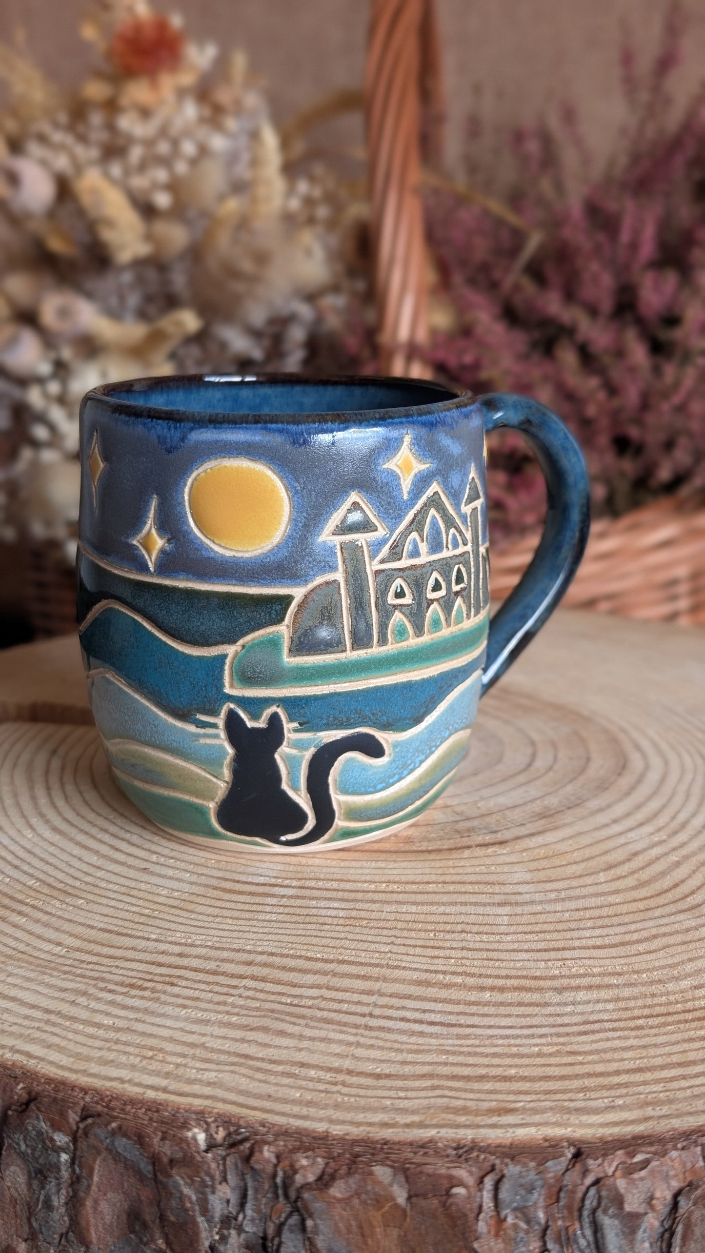 Handmade Cat Mug 14