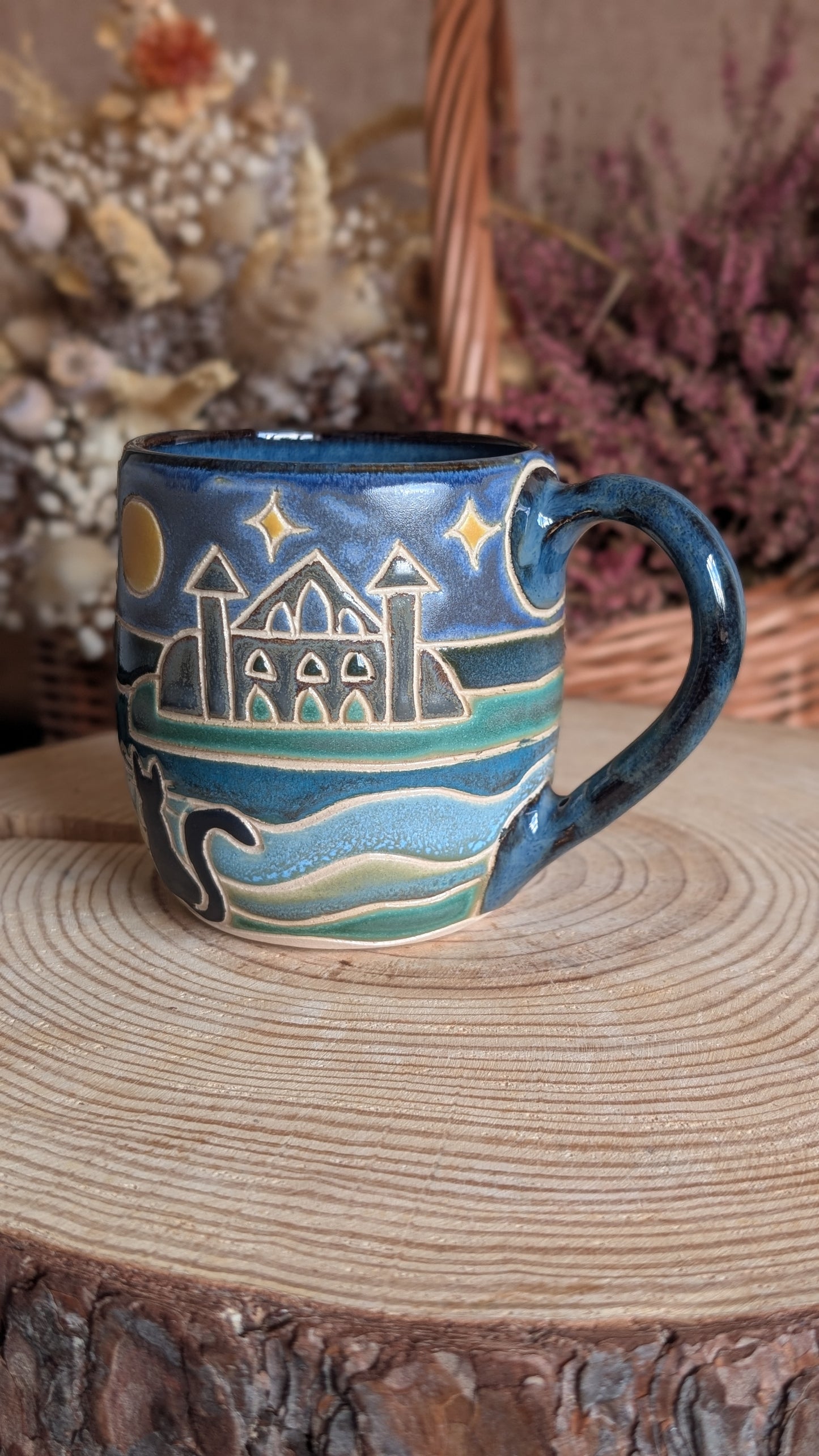Handmade Cat Mug 14