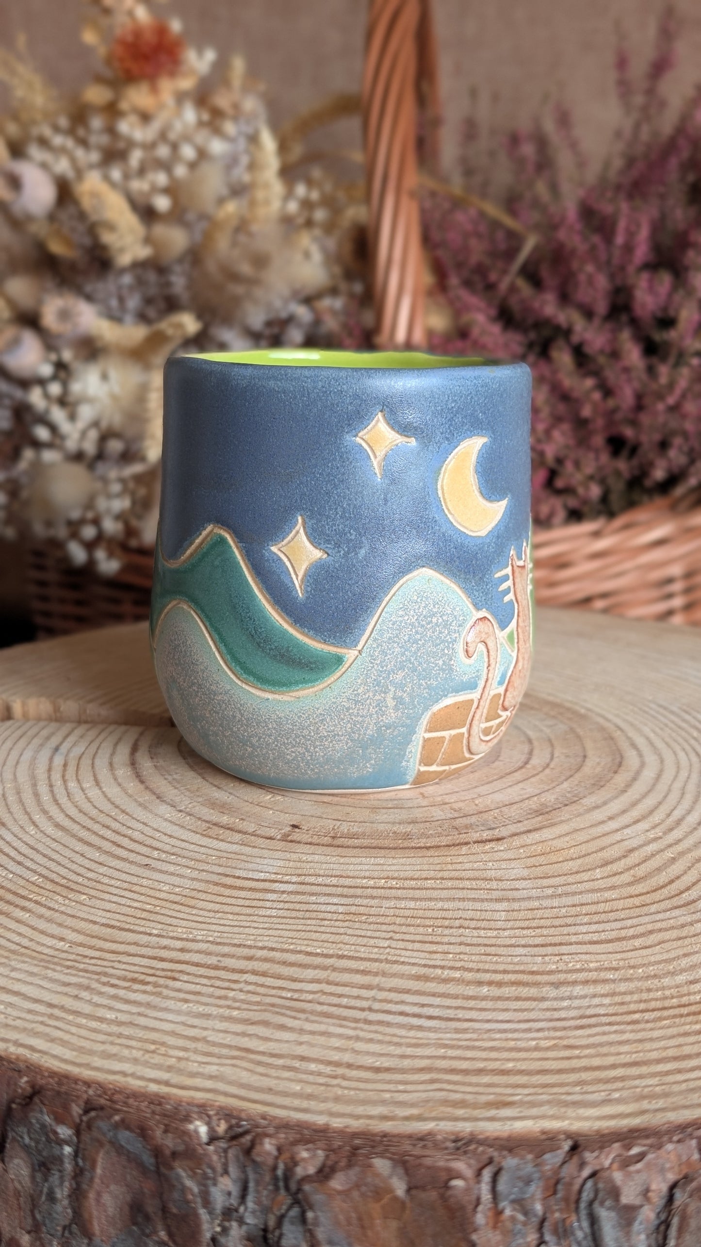 Handmade Cat Mug 16