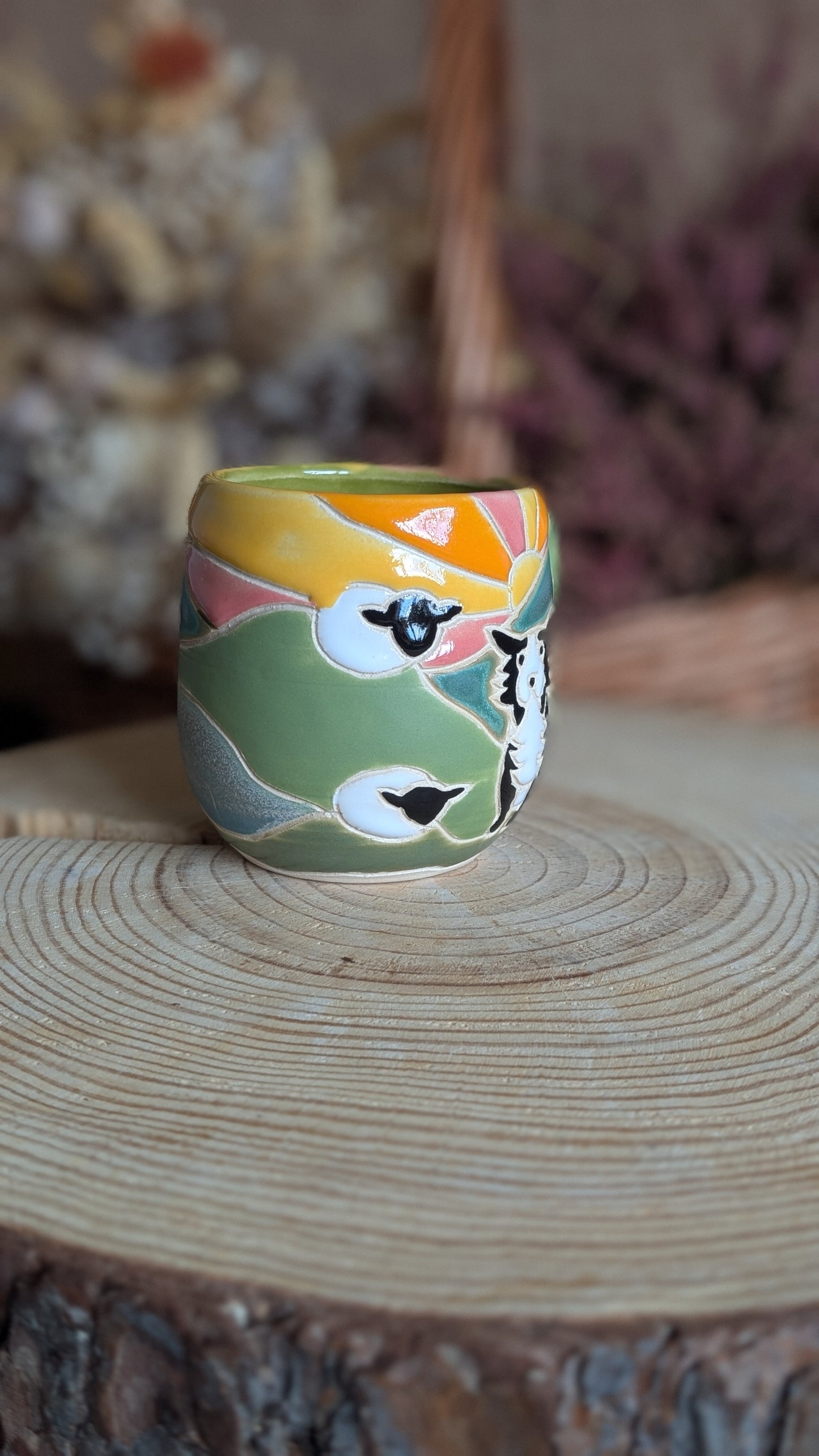 Handmade Border Collie Mug 22
