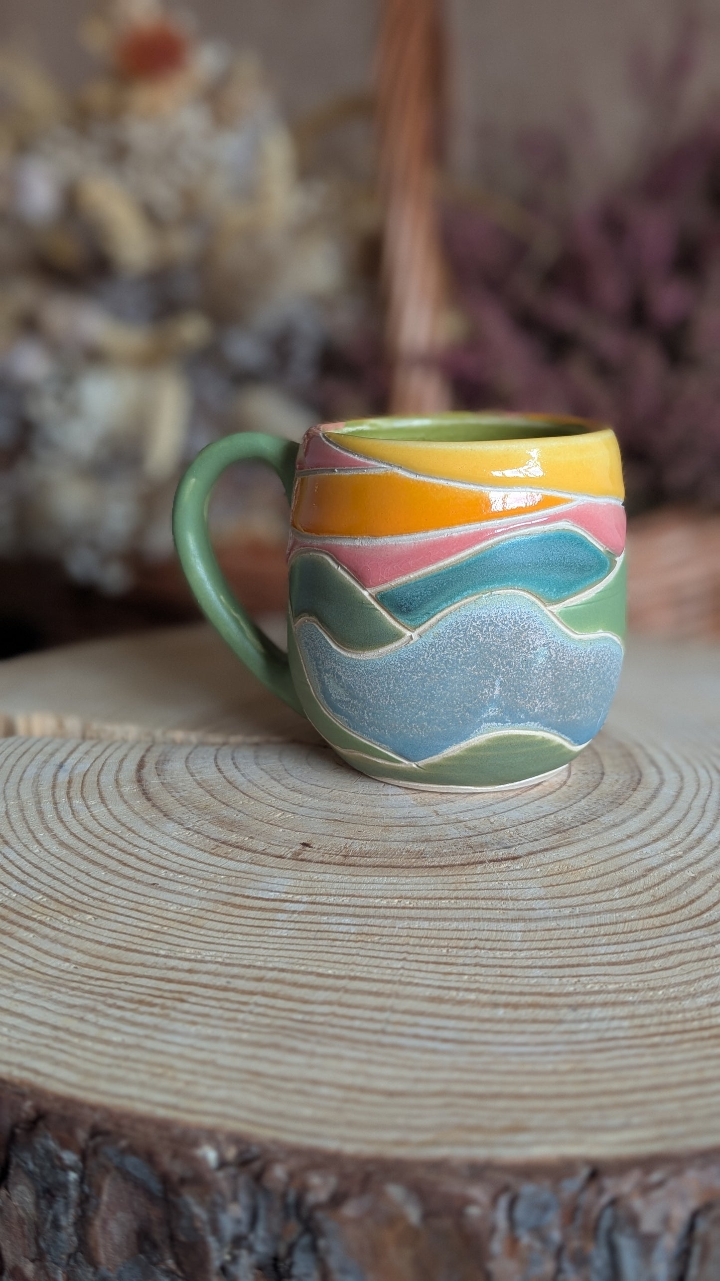 Handmade Border Collie Mug 22
