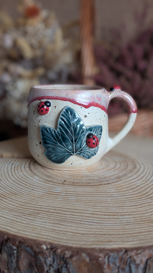 Leaf Imprint Mug No1