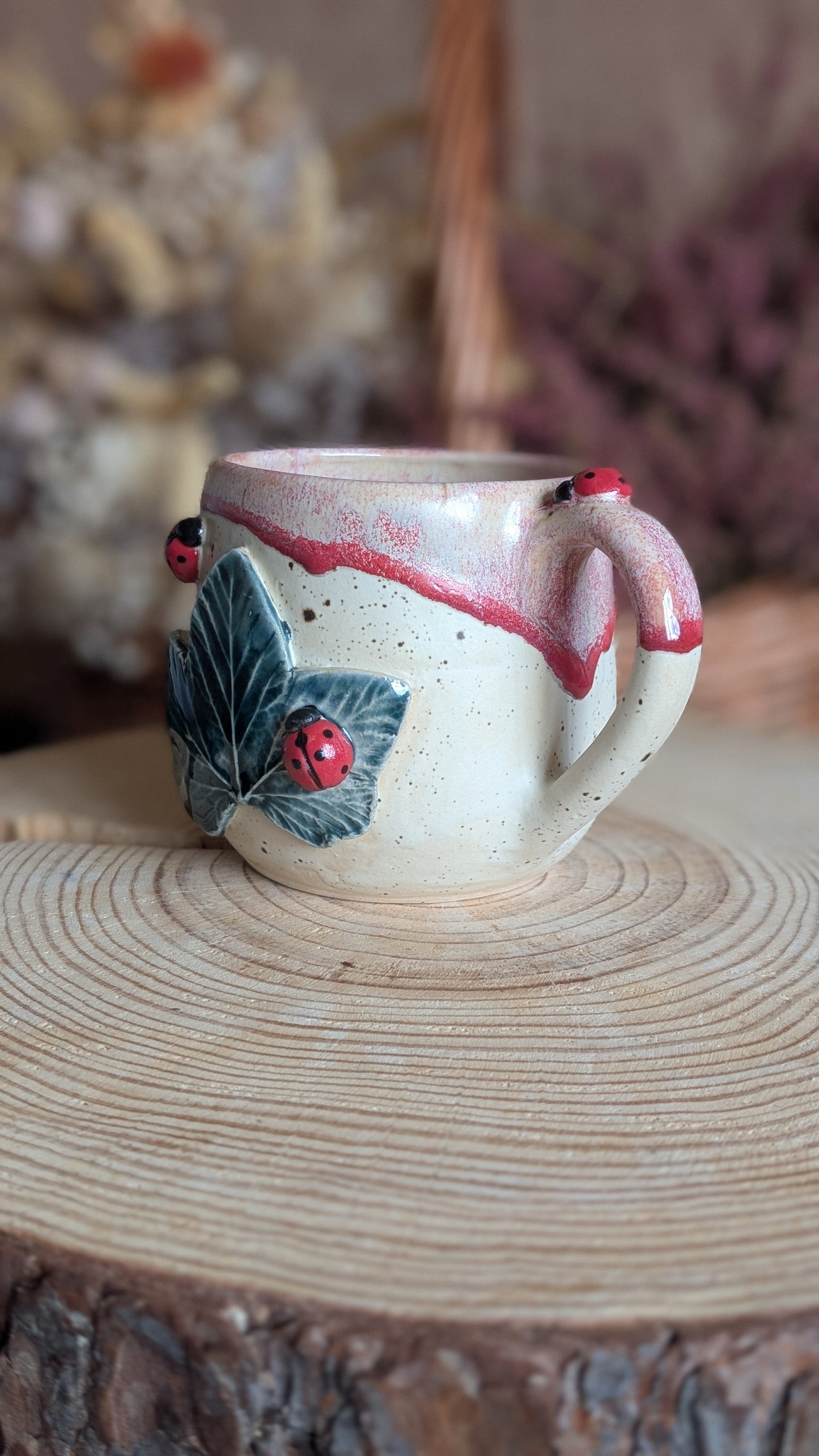 Leaf Imprint Mug No1