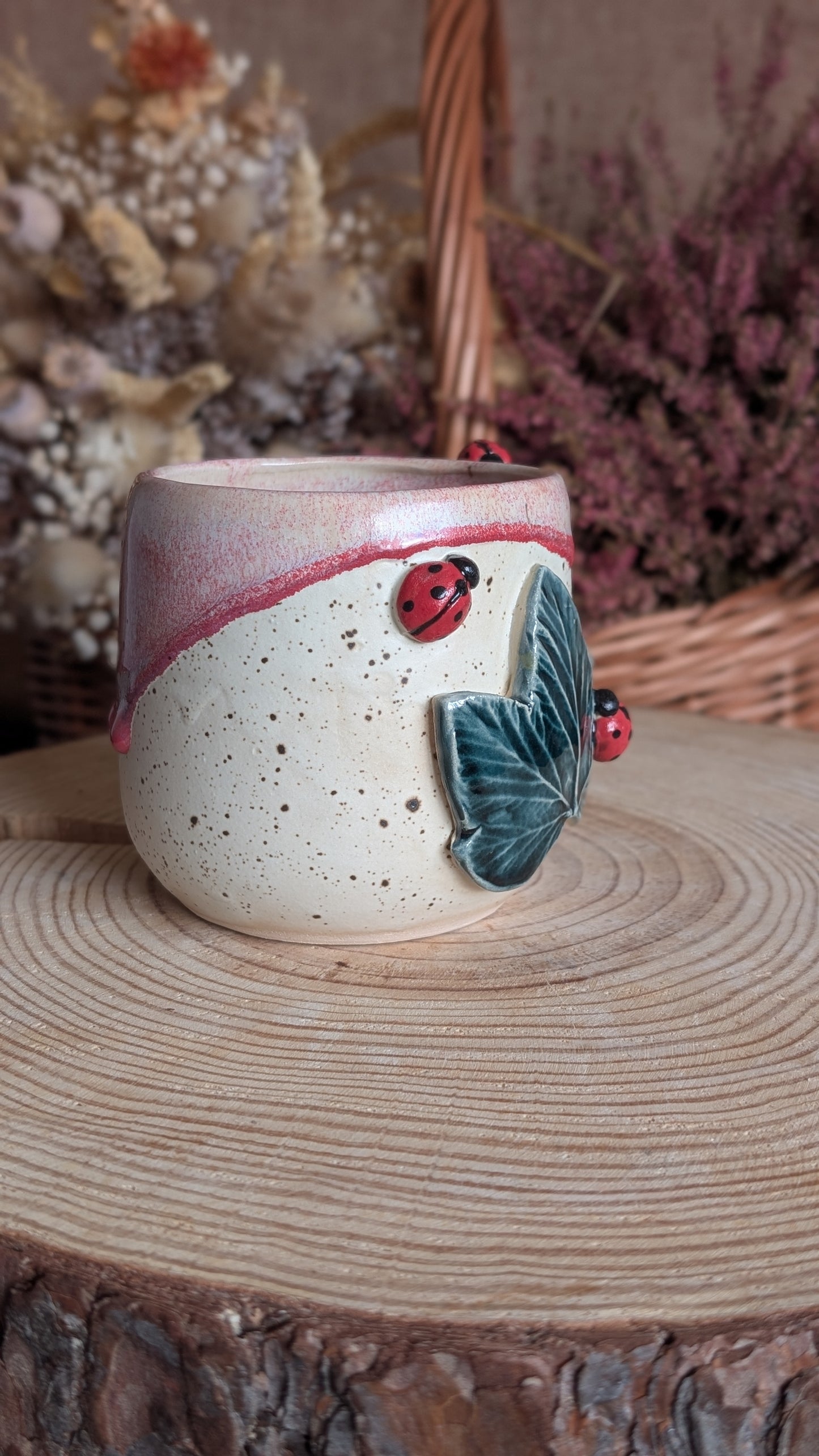 Leaf Imprint Mug No1