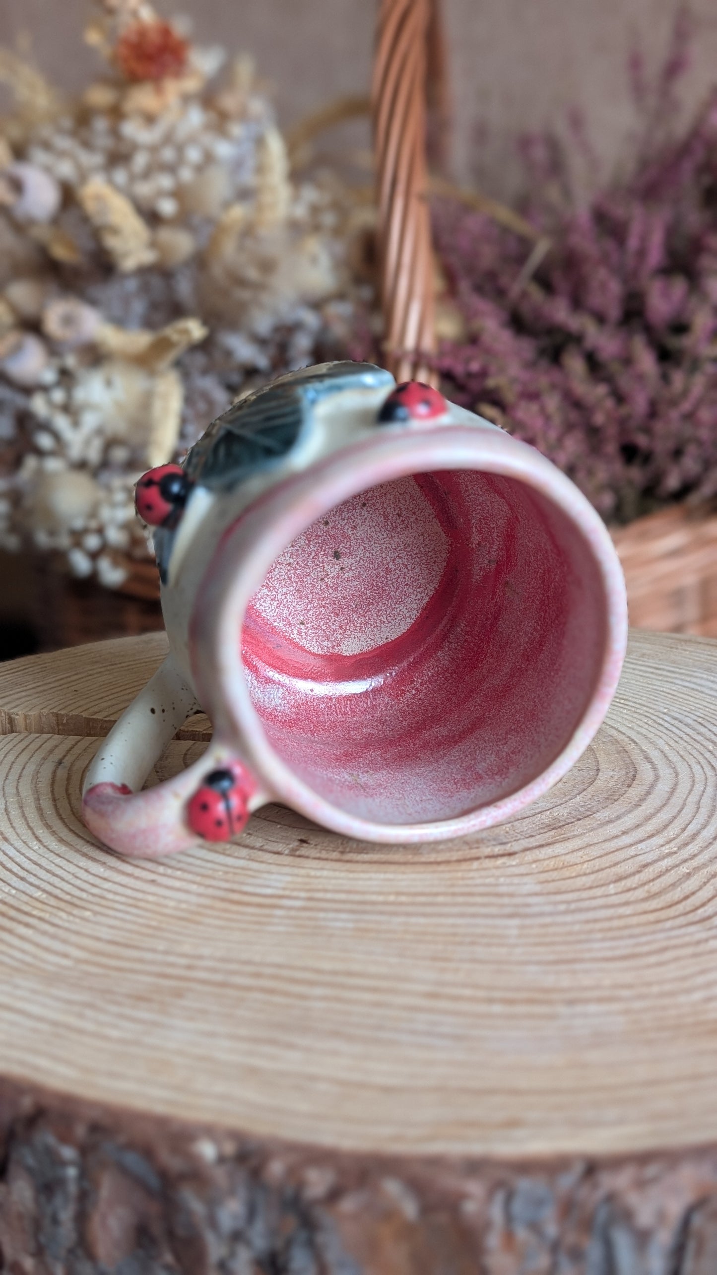 Leaf Imprint Mug No1