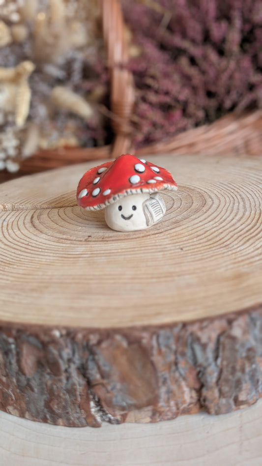 Shroomling BOOKWARM - Forest Spirit NO 6