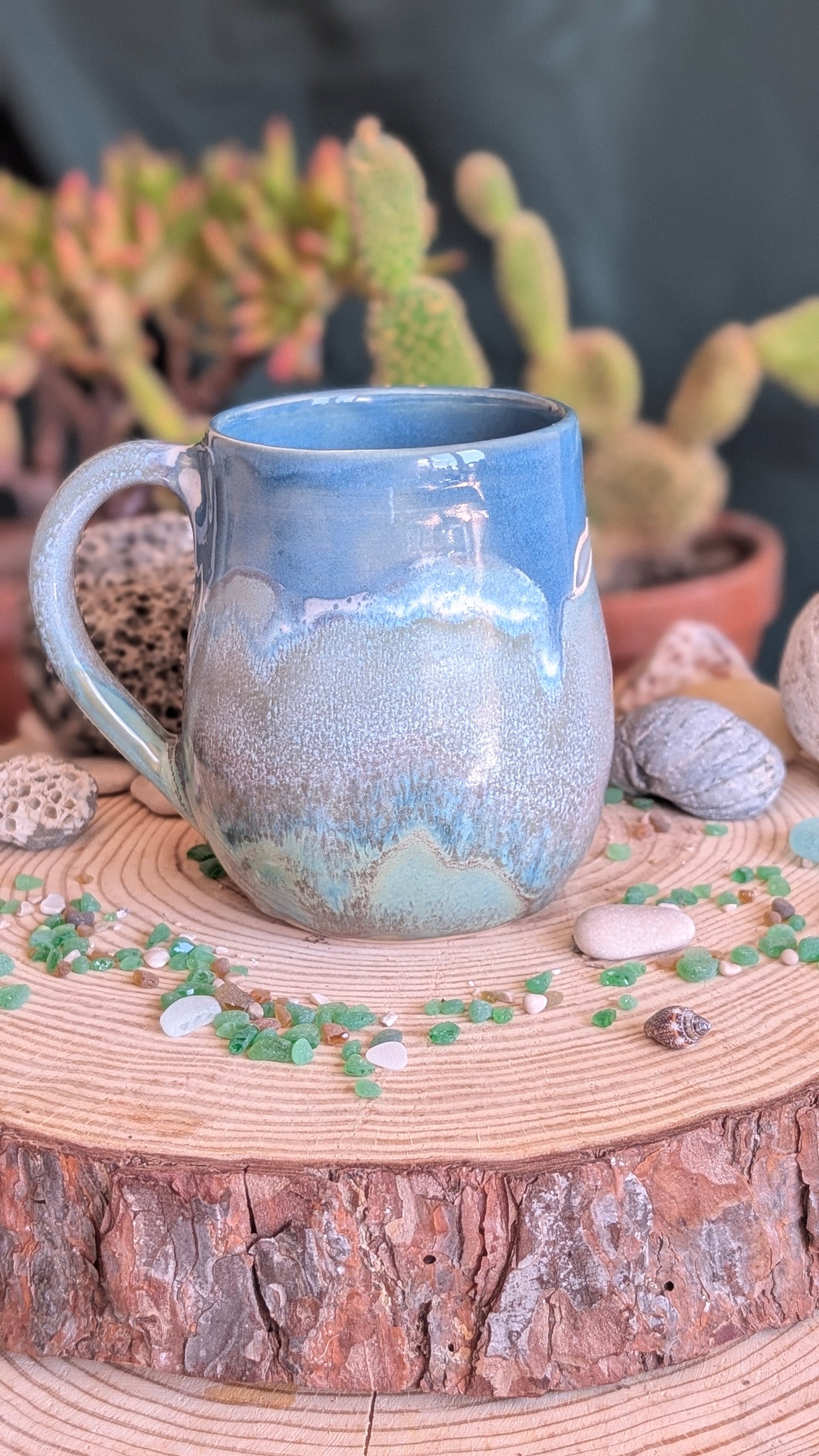 Handmade Whale Mug – Unique Ocean Inspired Hand Carved Ceramic Cup (500ml) NO1