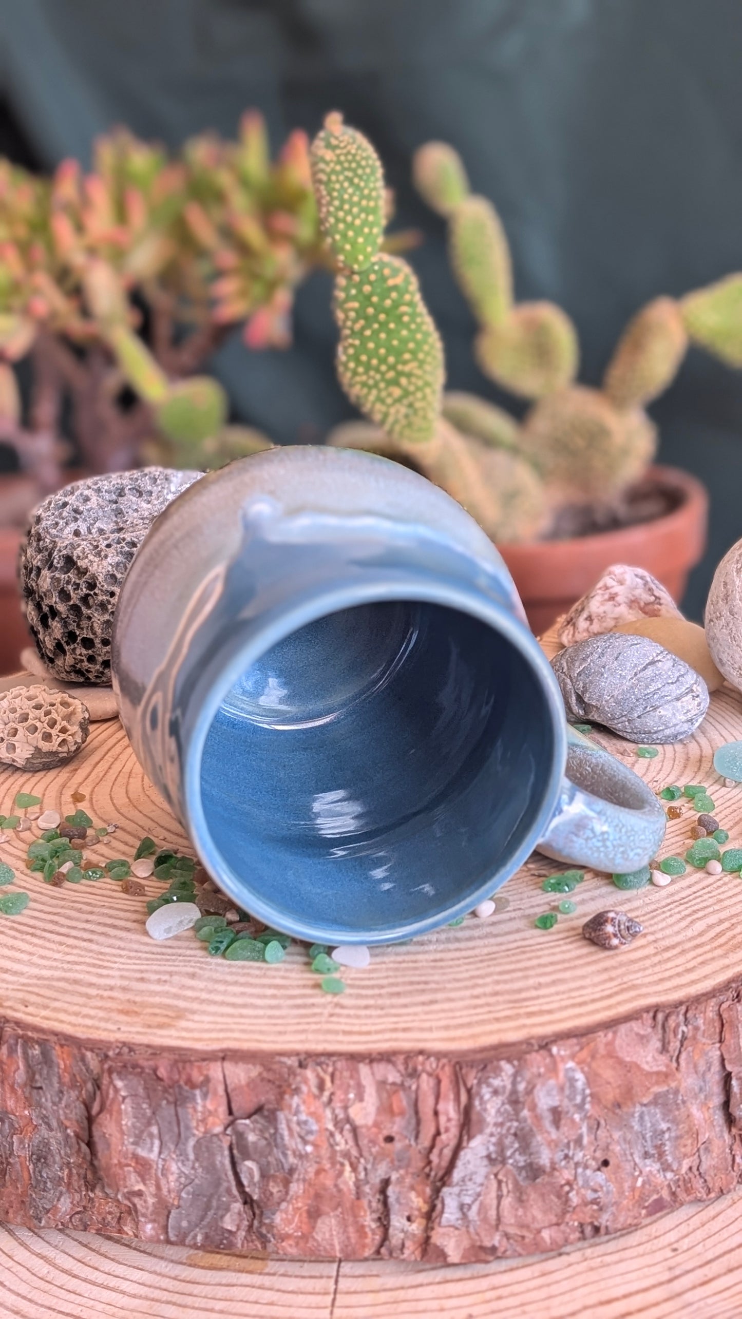 Handmade Whale Mug – Unique Ocean Inspired Hand Carved Ceramic Cup (500ml) NO1