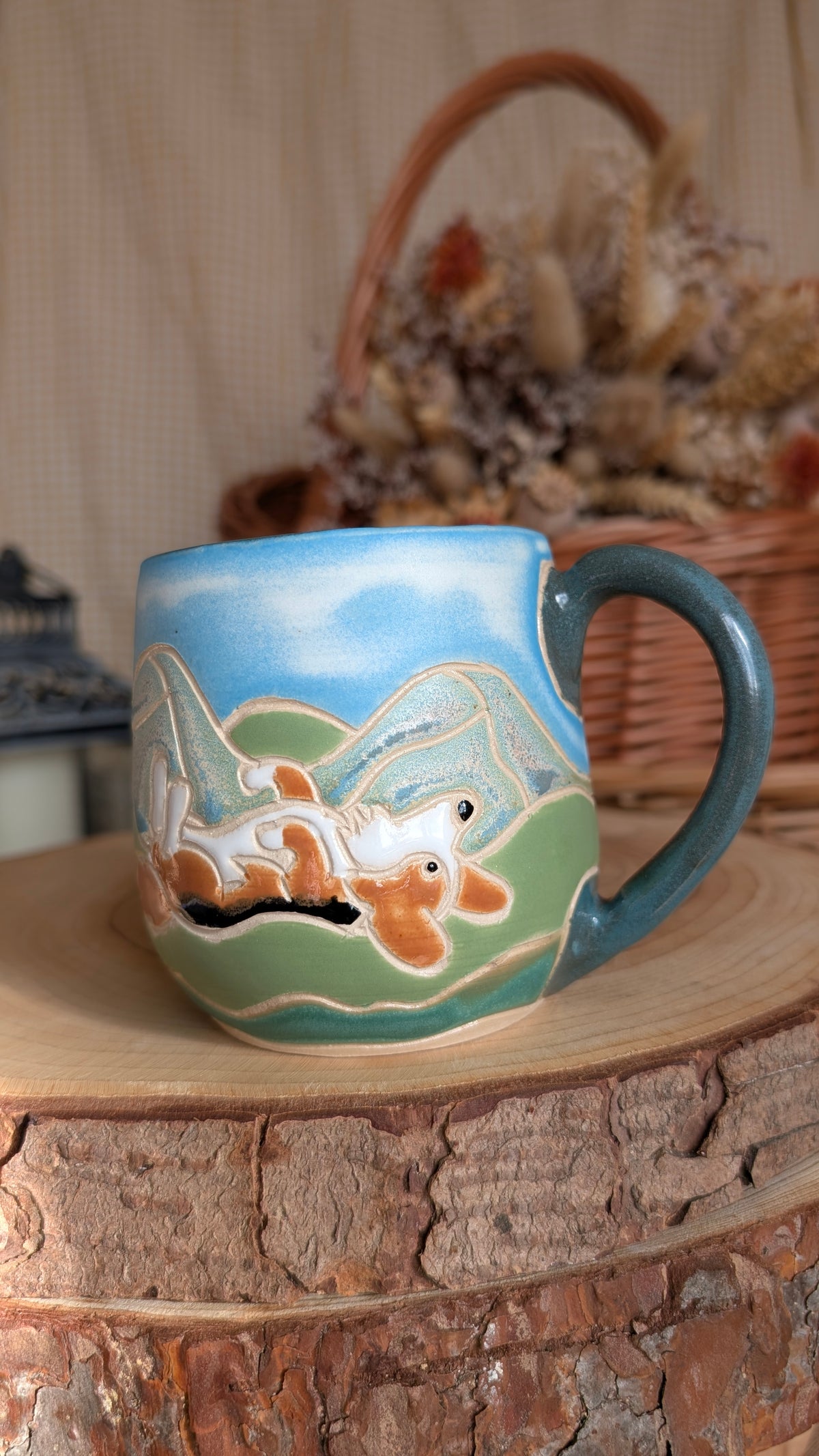 Handmade Corgi Mug 34 *Smaller Size*