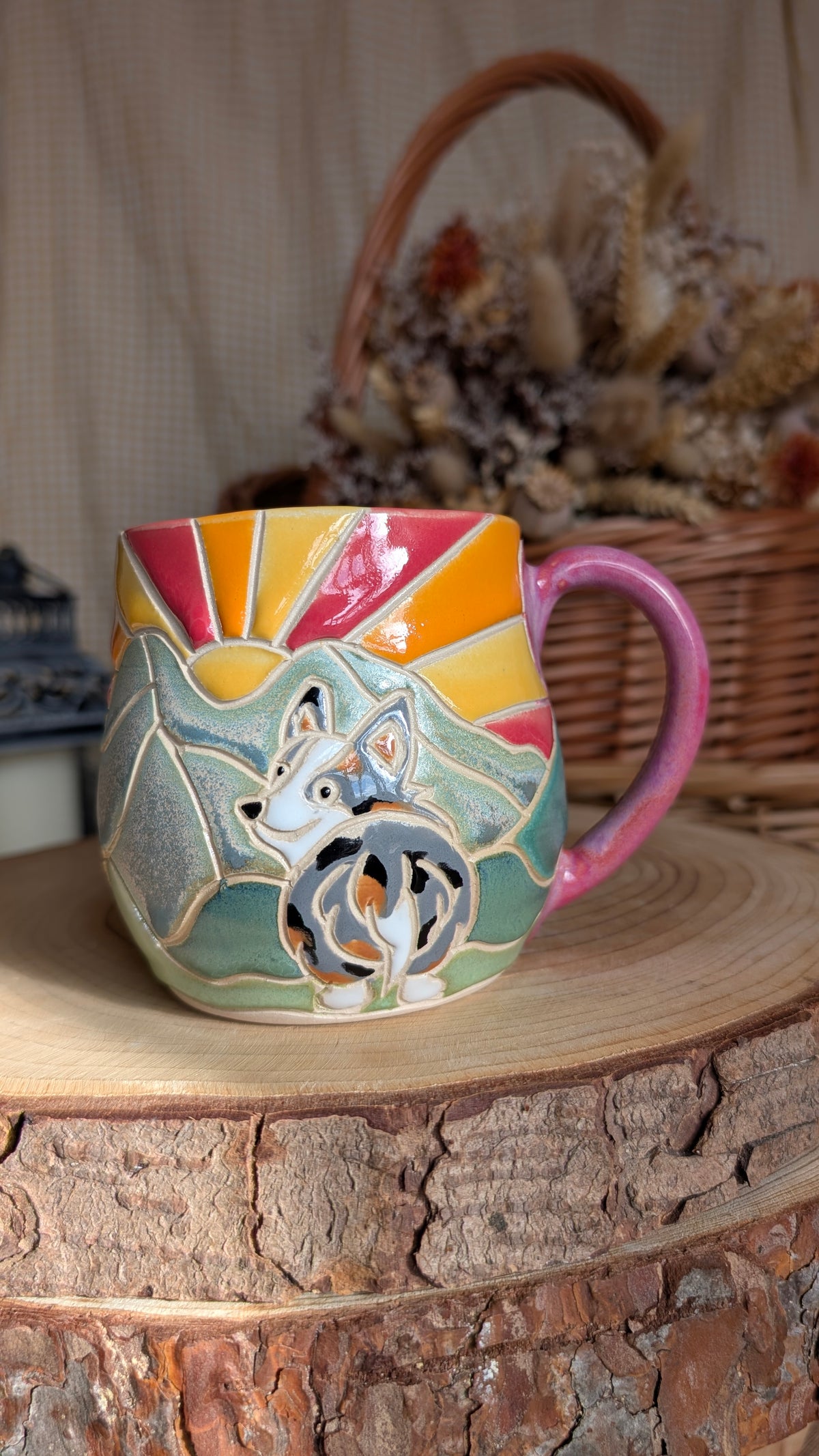 Handmade Corgi Mug 42
