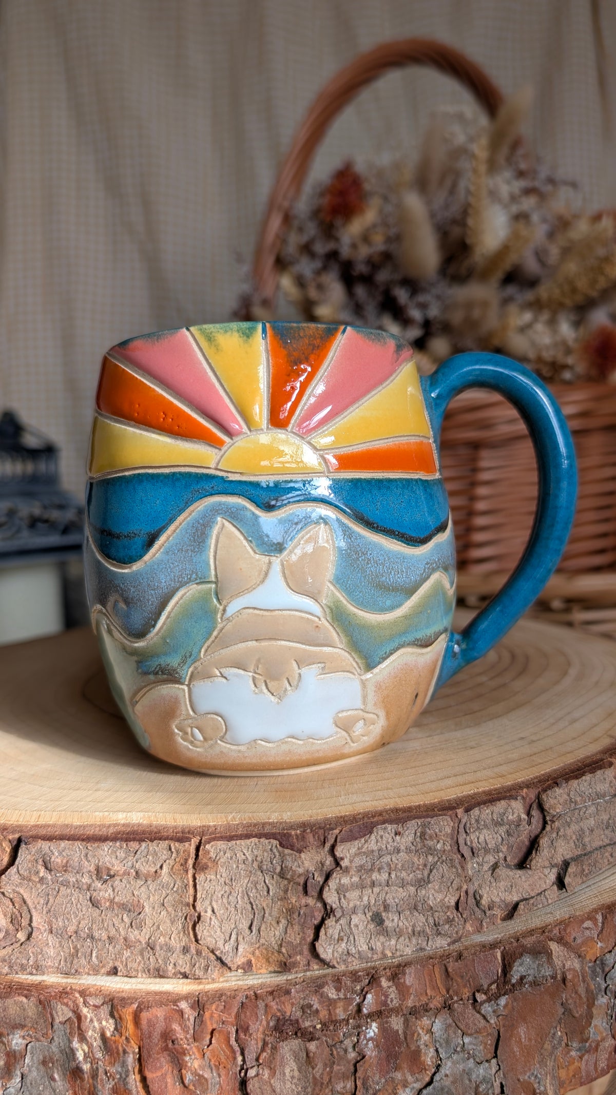 Handmade Corgi Mug 44