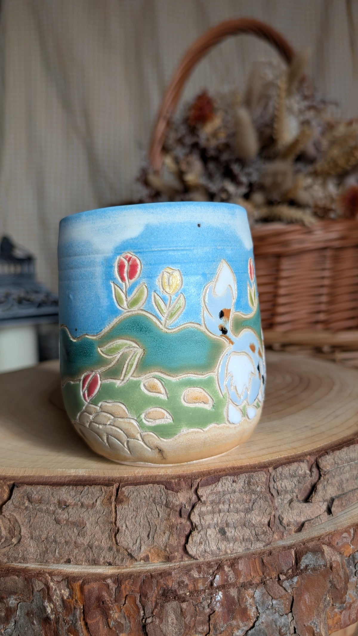 Handmade Corgi Mug 37 *Smaller Size*