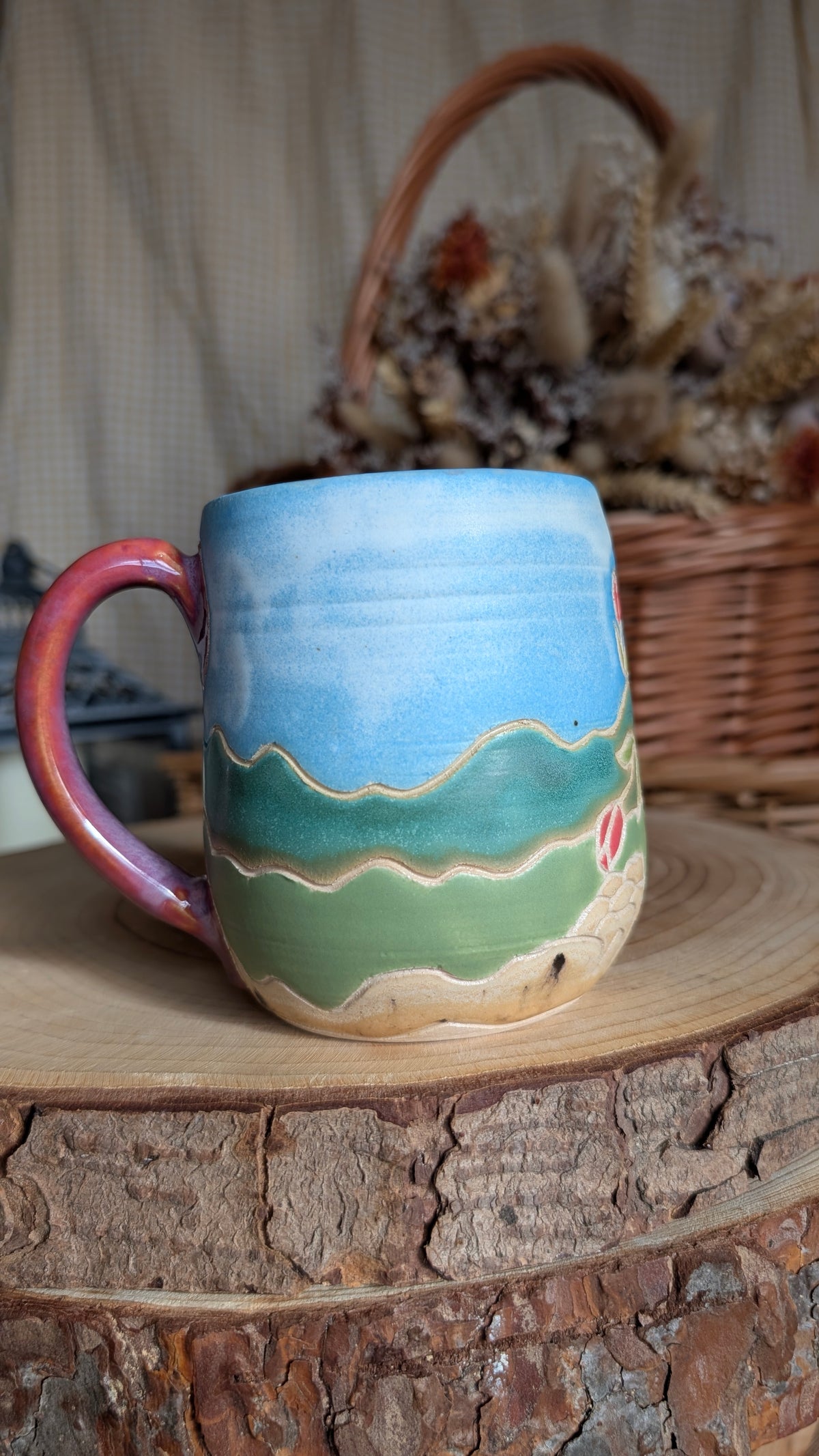 Handmade Corgi Mug 37 *Smaller Size*